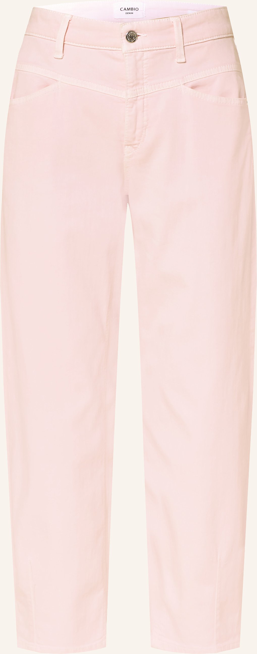 Cambio Cropped Jeans Elin rosa