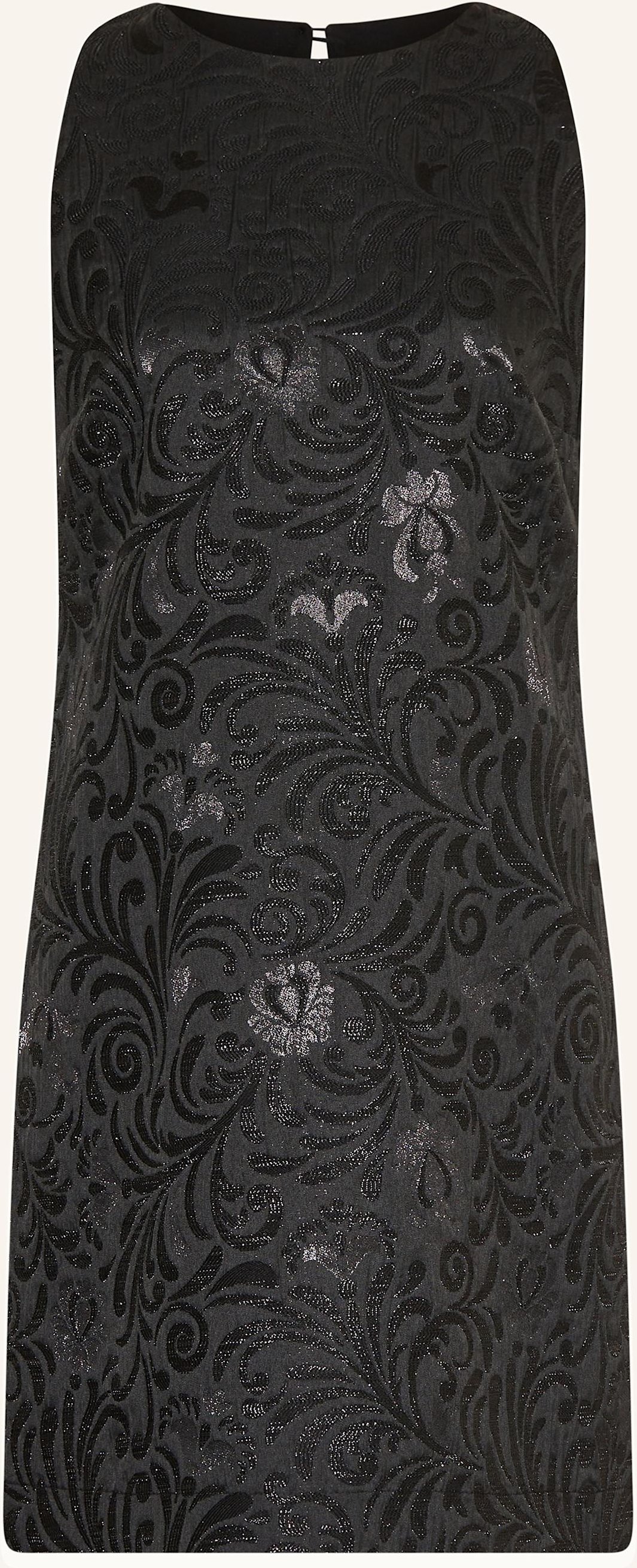 Ana Alcazar Brokatkleid Mit Glitzergarn schwarz