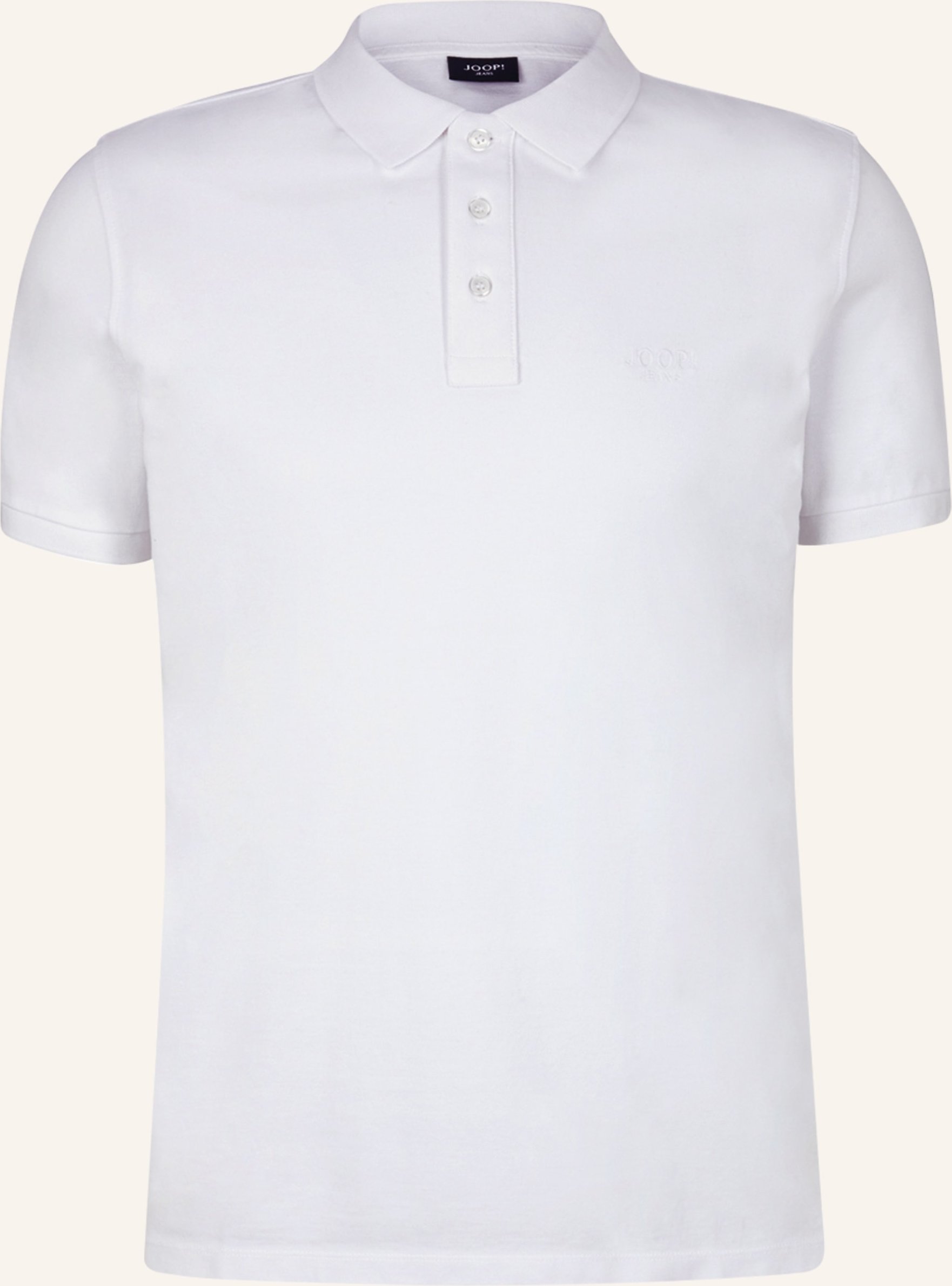 Joop! Jeans Piqué-Poloshirt Ambrosio weiss