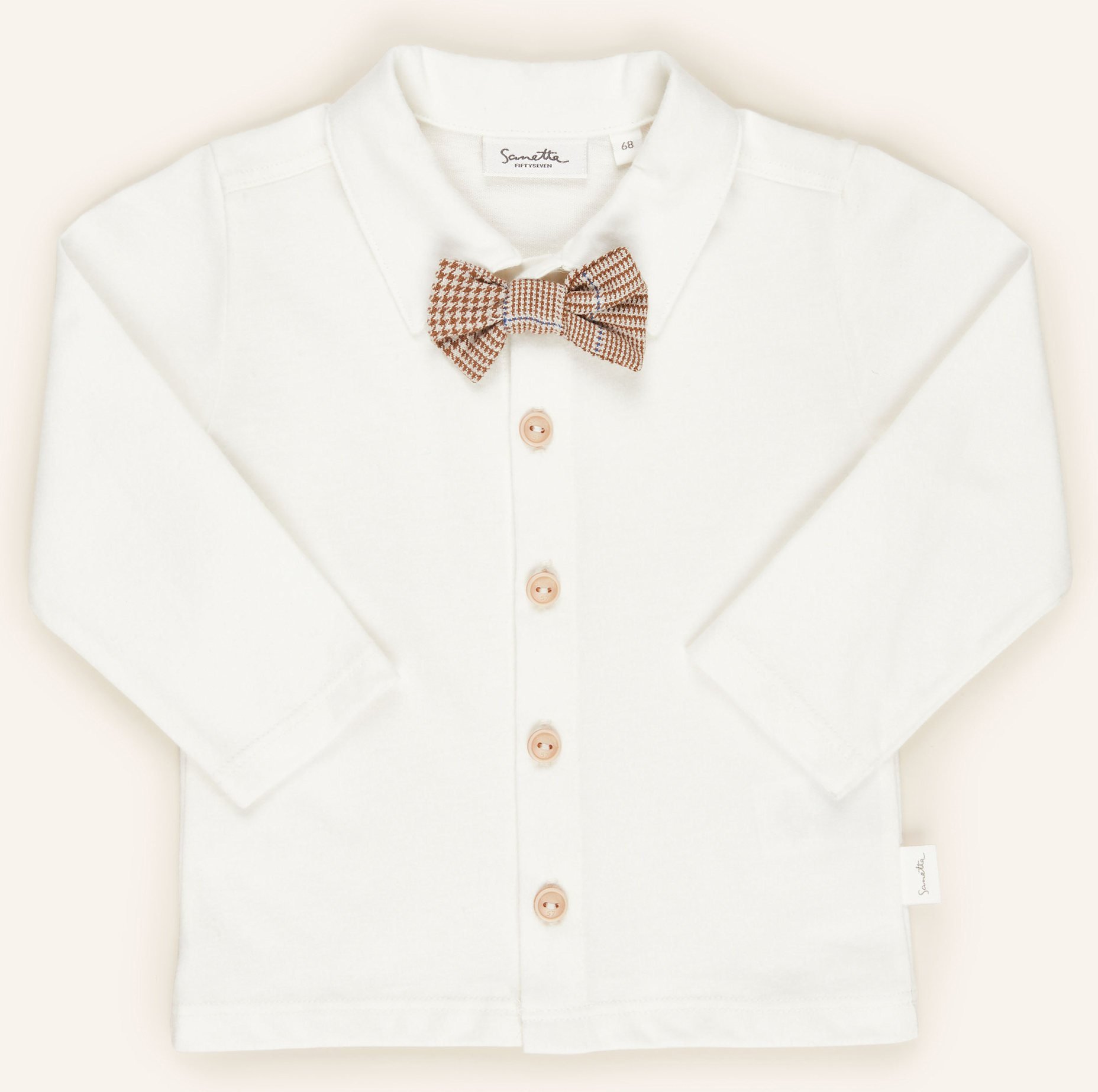 Sanetta Pure Jerseyhemd beige