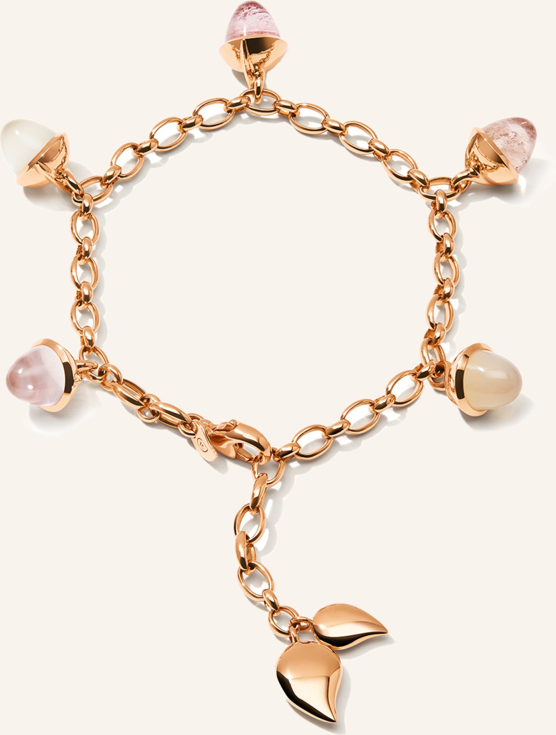Tamara Comolli Armband Mikado Flamenco Charm Armband Blush rosegold