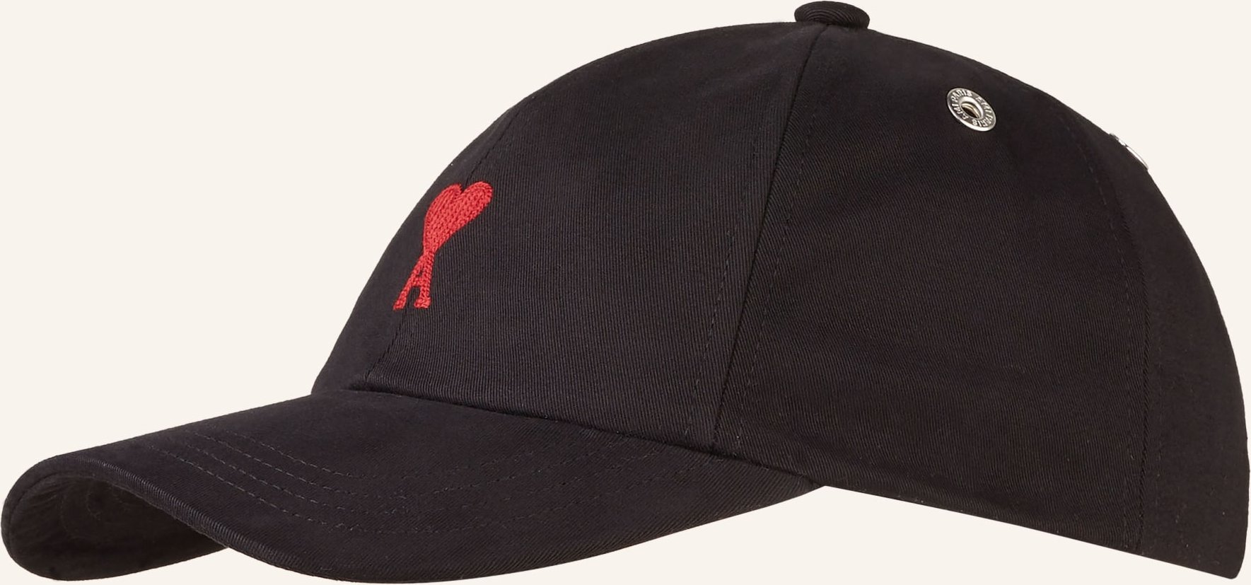 Ami Paris Cap schwarz