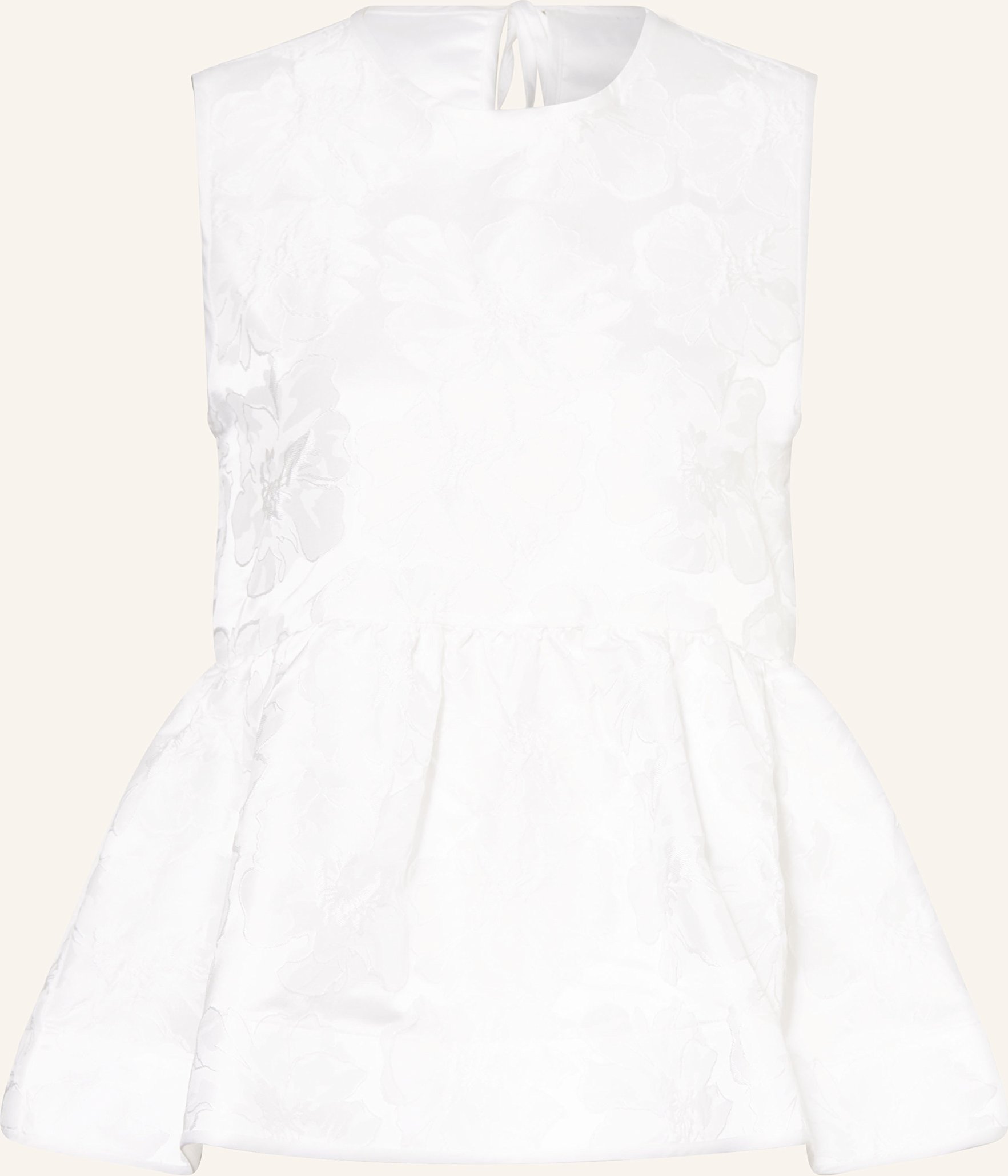 Malina Blusentop Gianna Mit Rüschen weiss