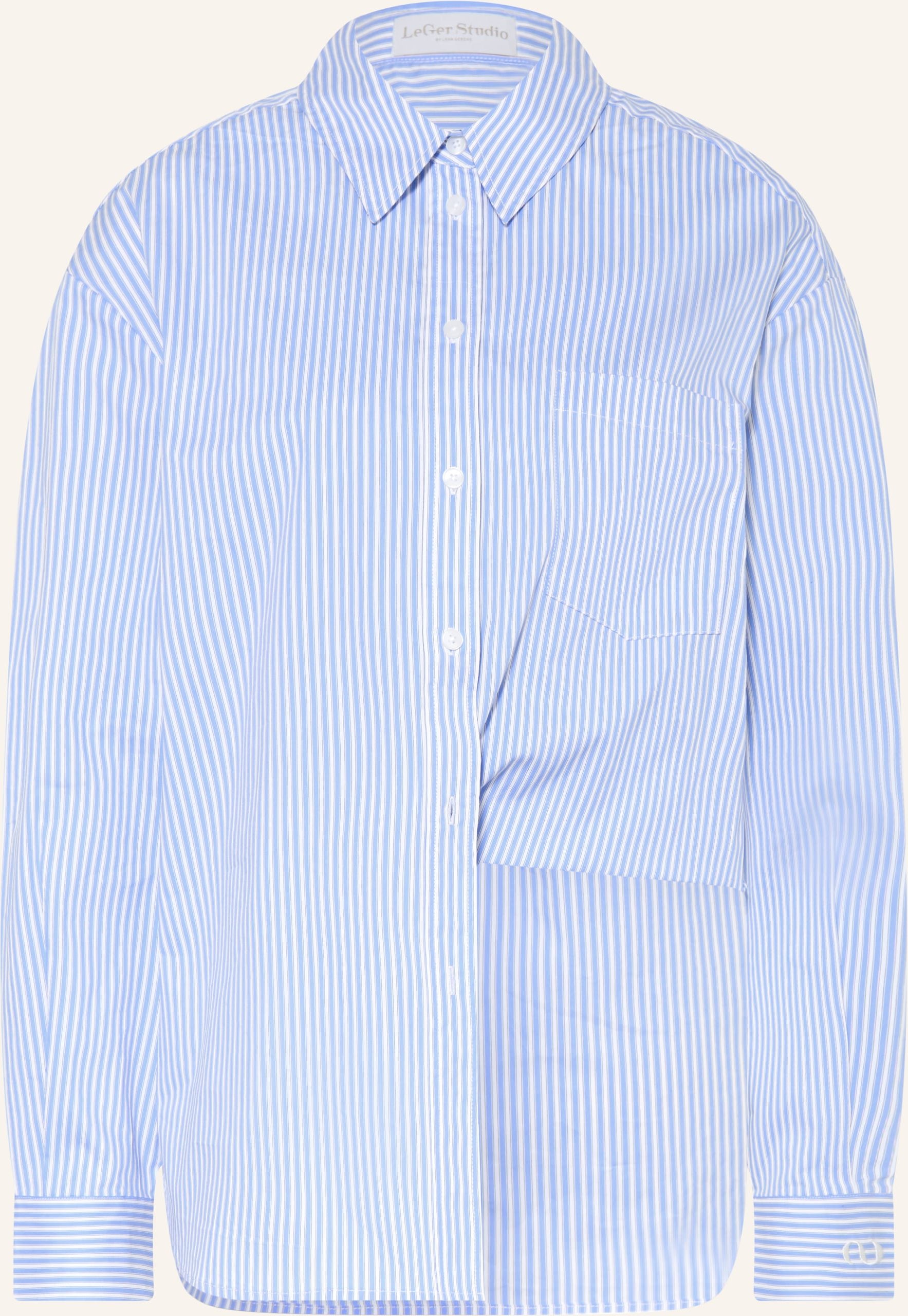 Leger Studio Hemdbluse Ginella blau