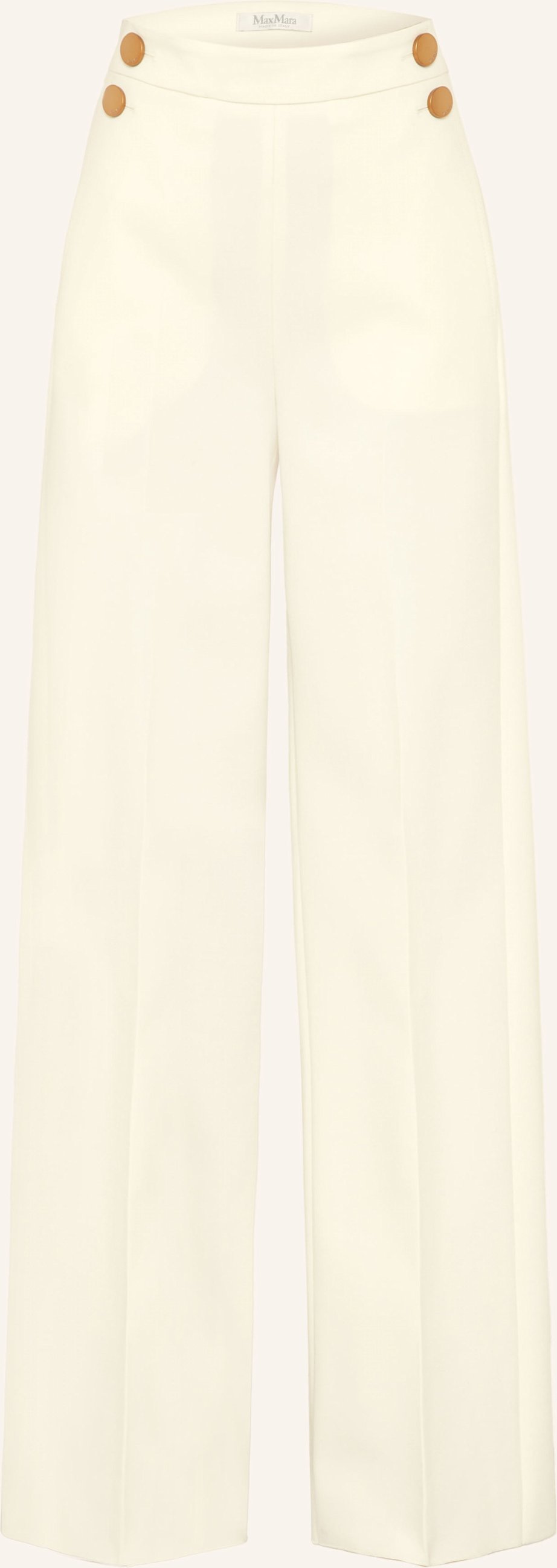 Max Mara Marlenehose Polonia weiss