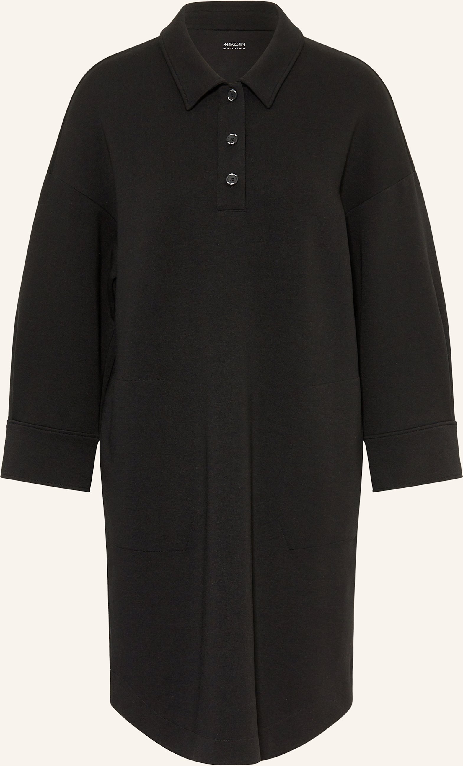 Marc Cain Sweatkleid schwarz