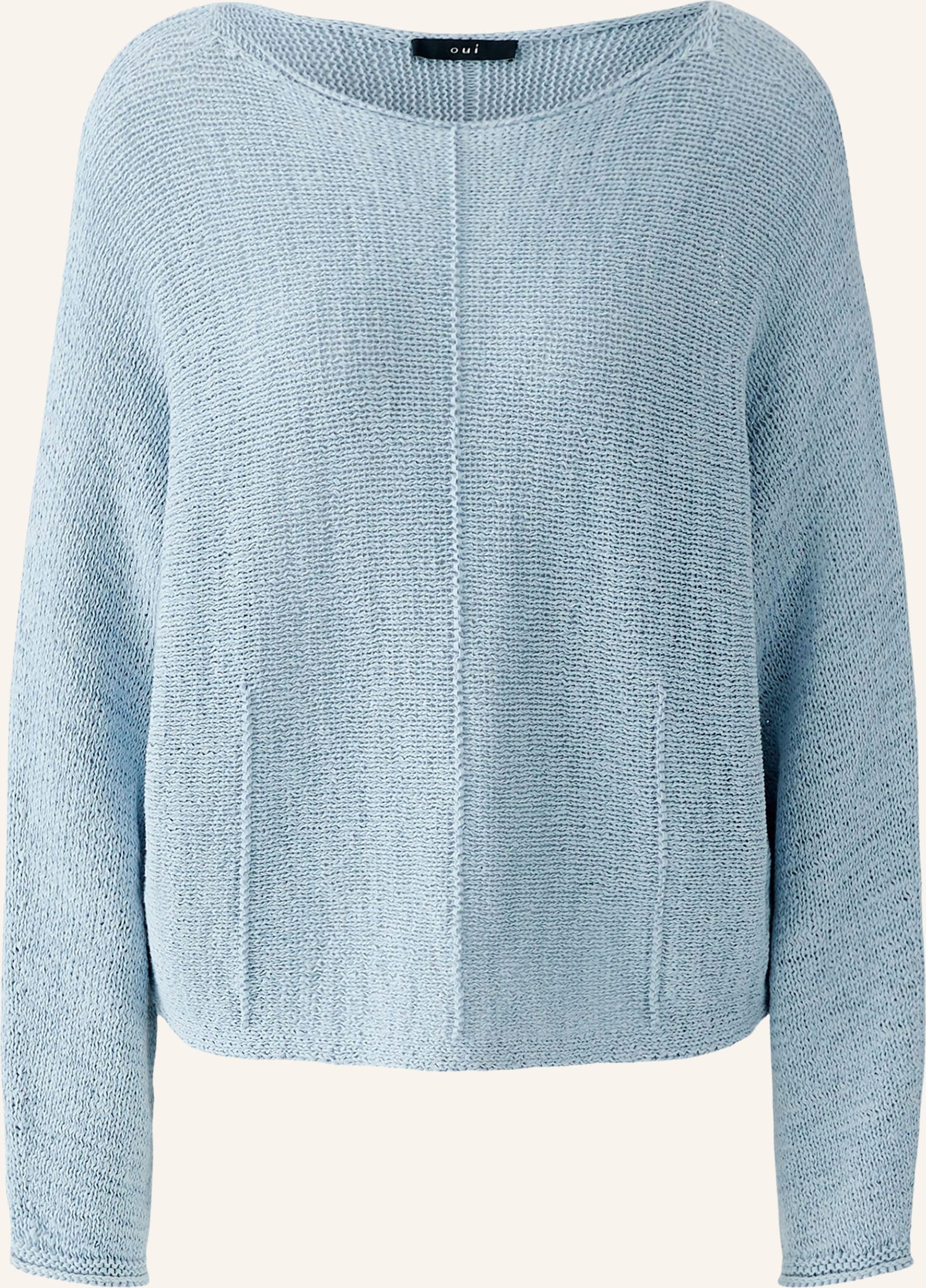 Oui Pullover blau