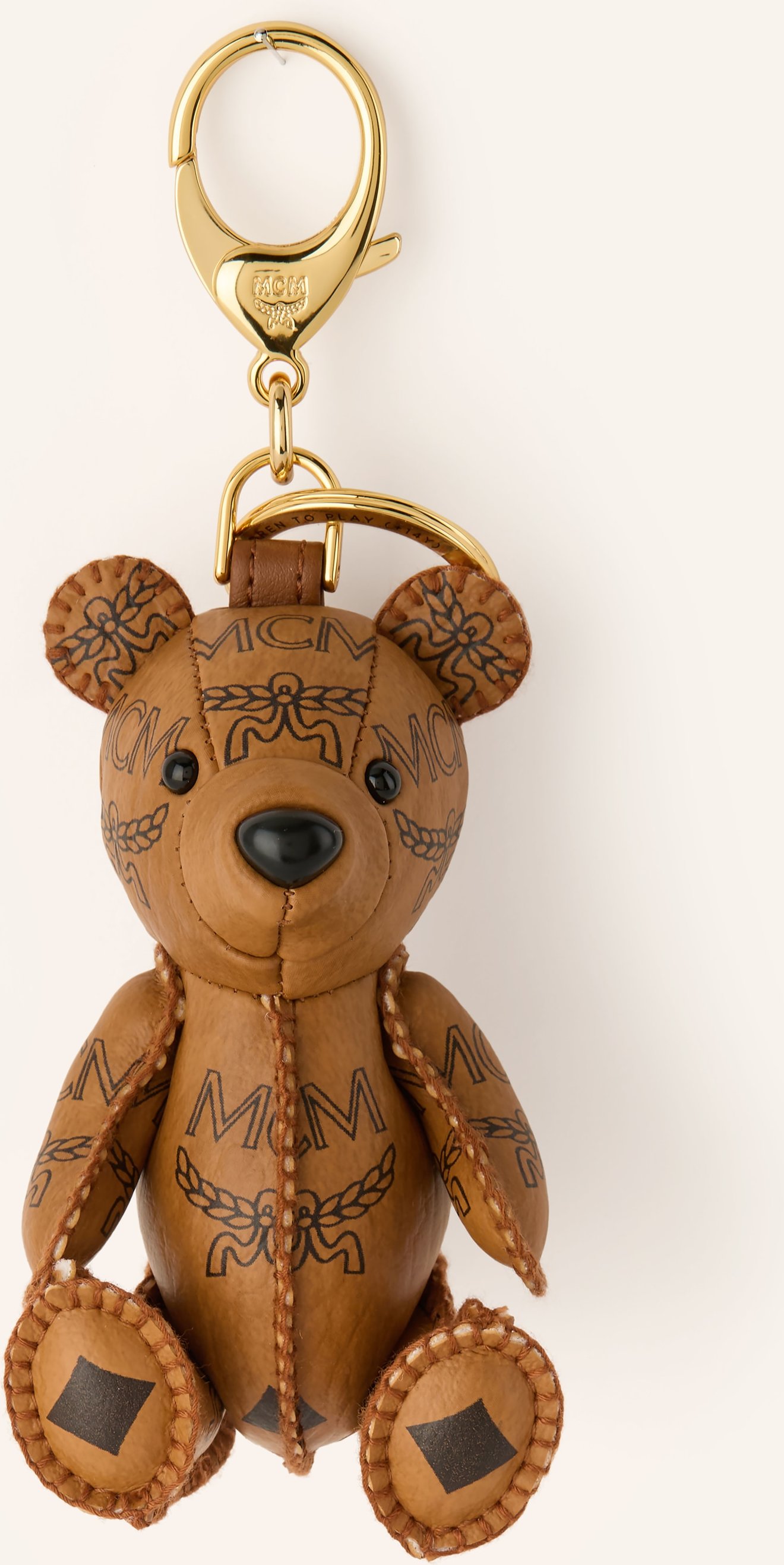 Mcm Taschenanhänger braun