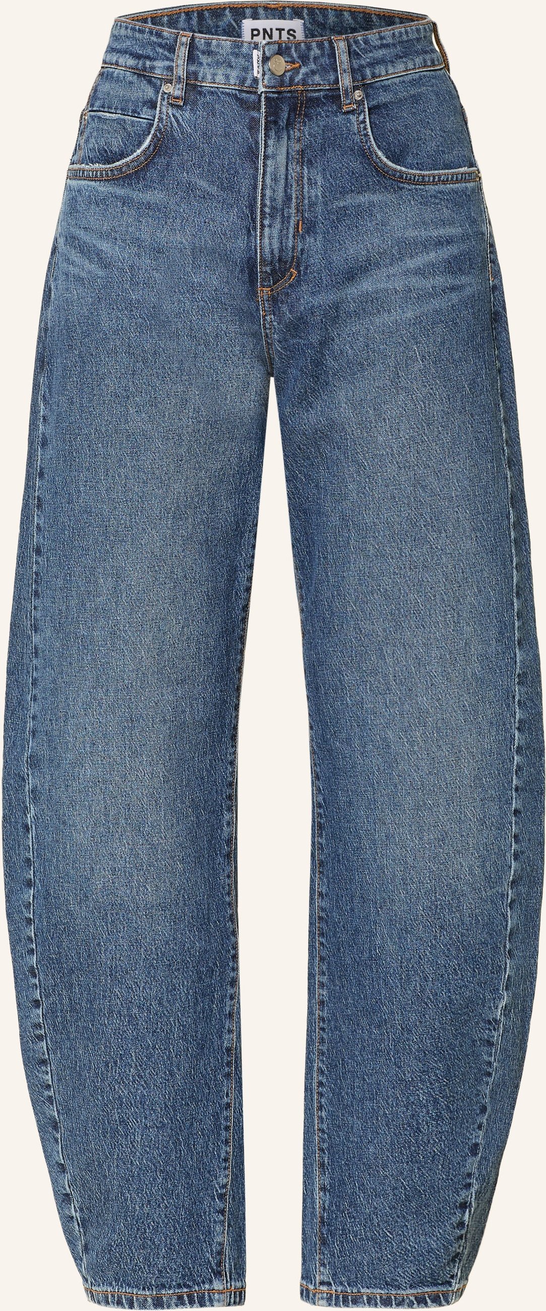 Pnts Barrel Jeans The O Shape blau