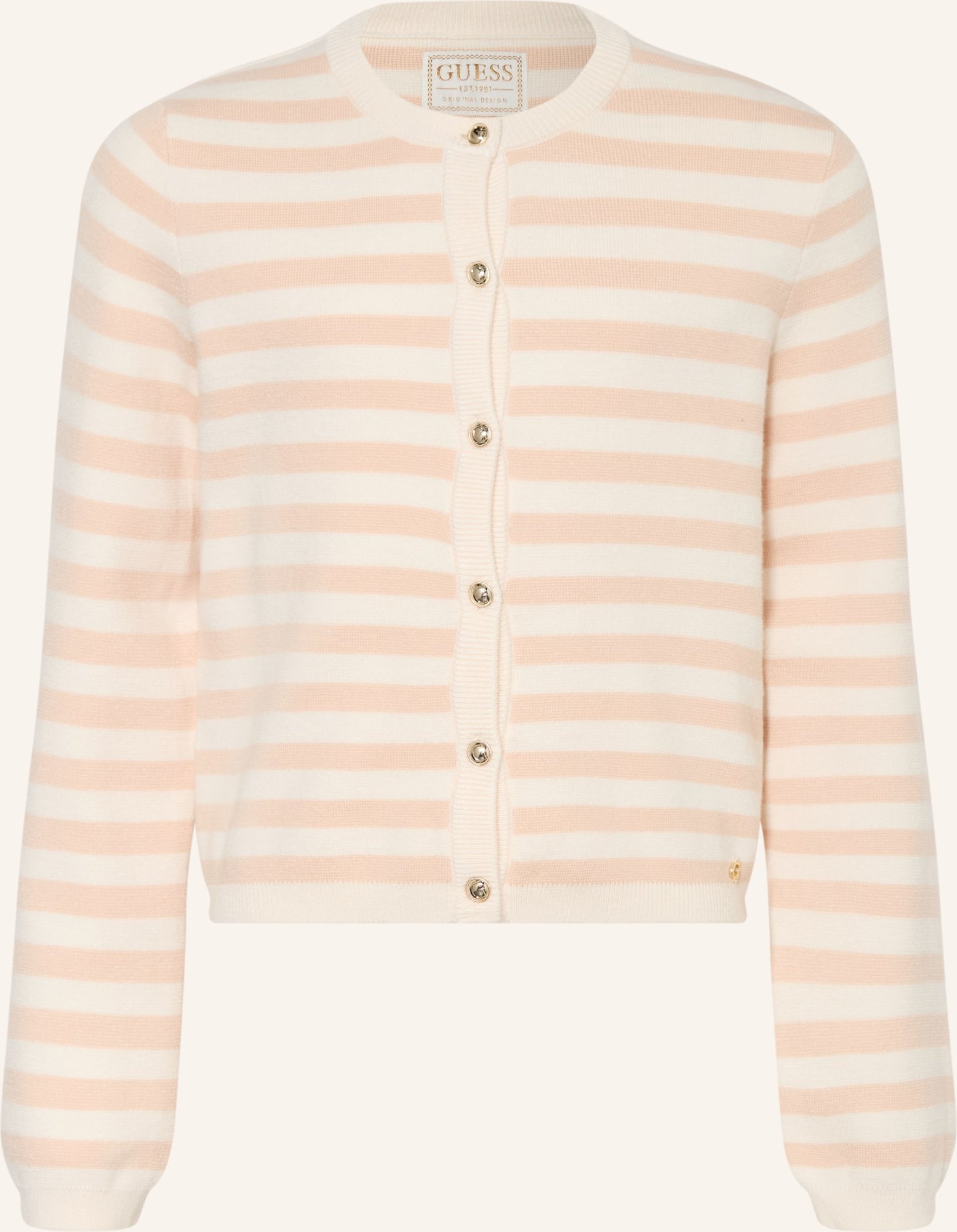 Guess Strickjacke weiss