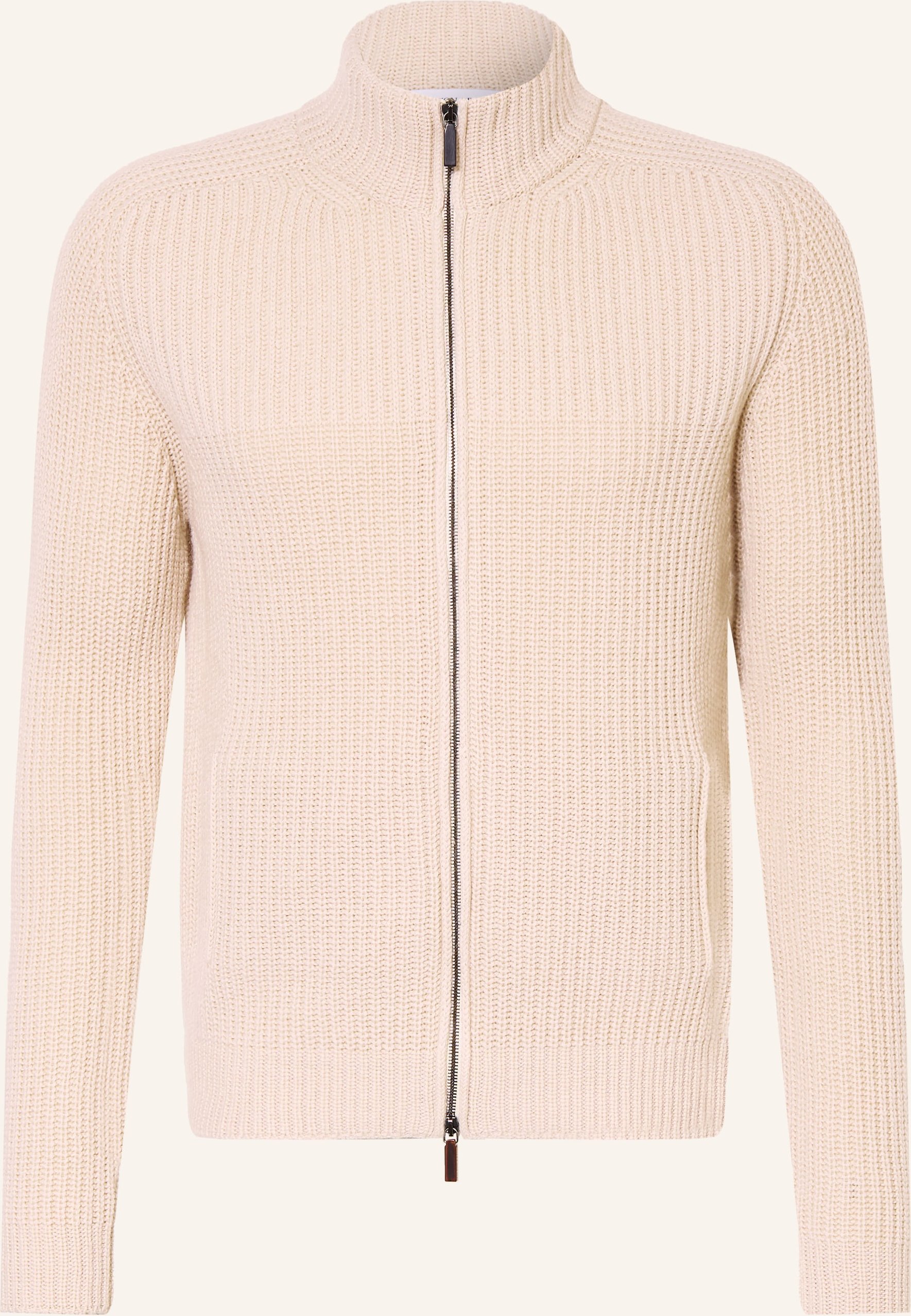 Iris Von Arnim Strickjack Avenor Aus Cashmere beige