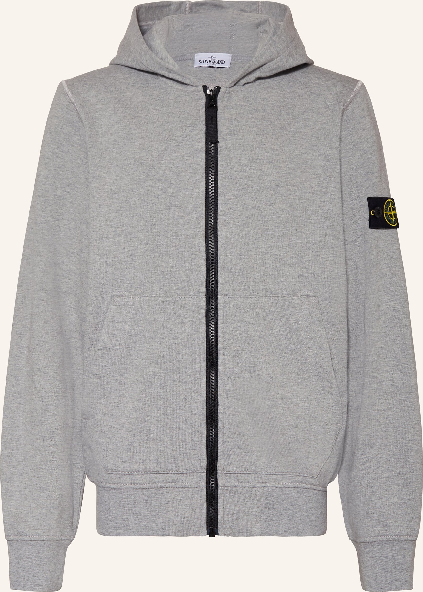 Stone Island Junior Sweatjacke grau