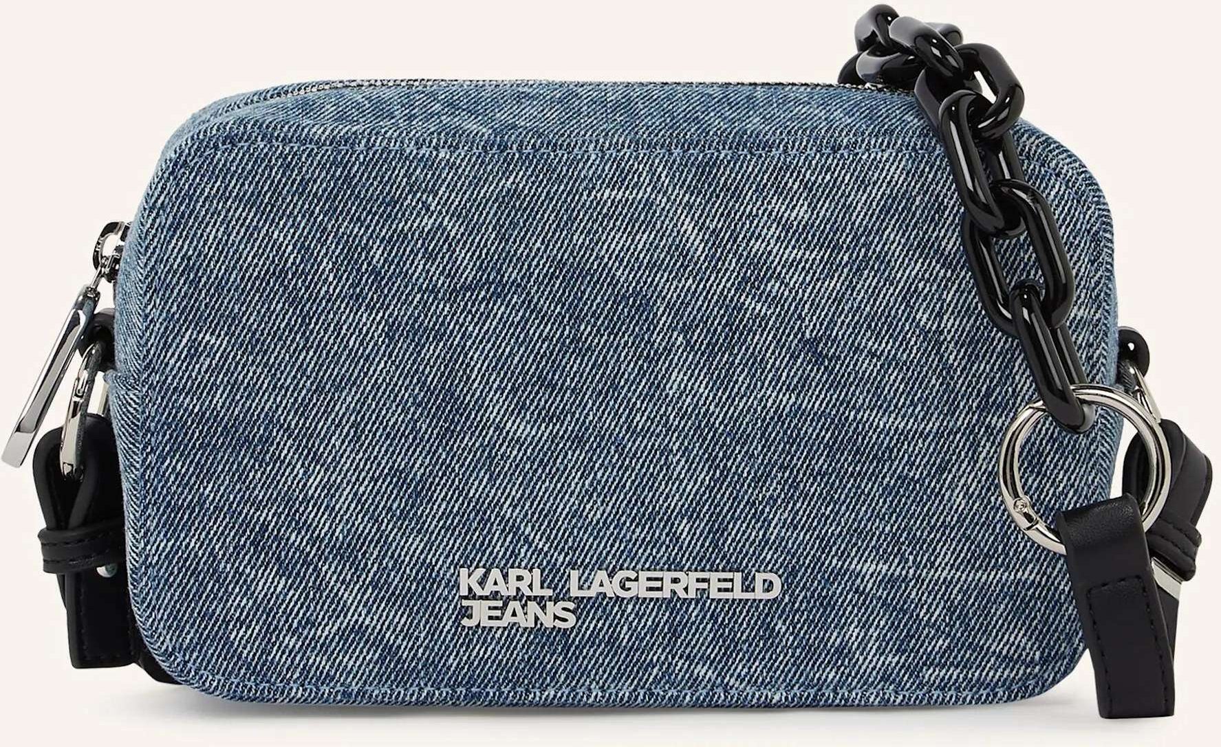 Karl Lagerfeld Jeans Umhängetasche blau