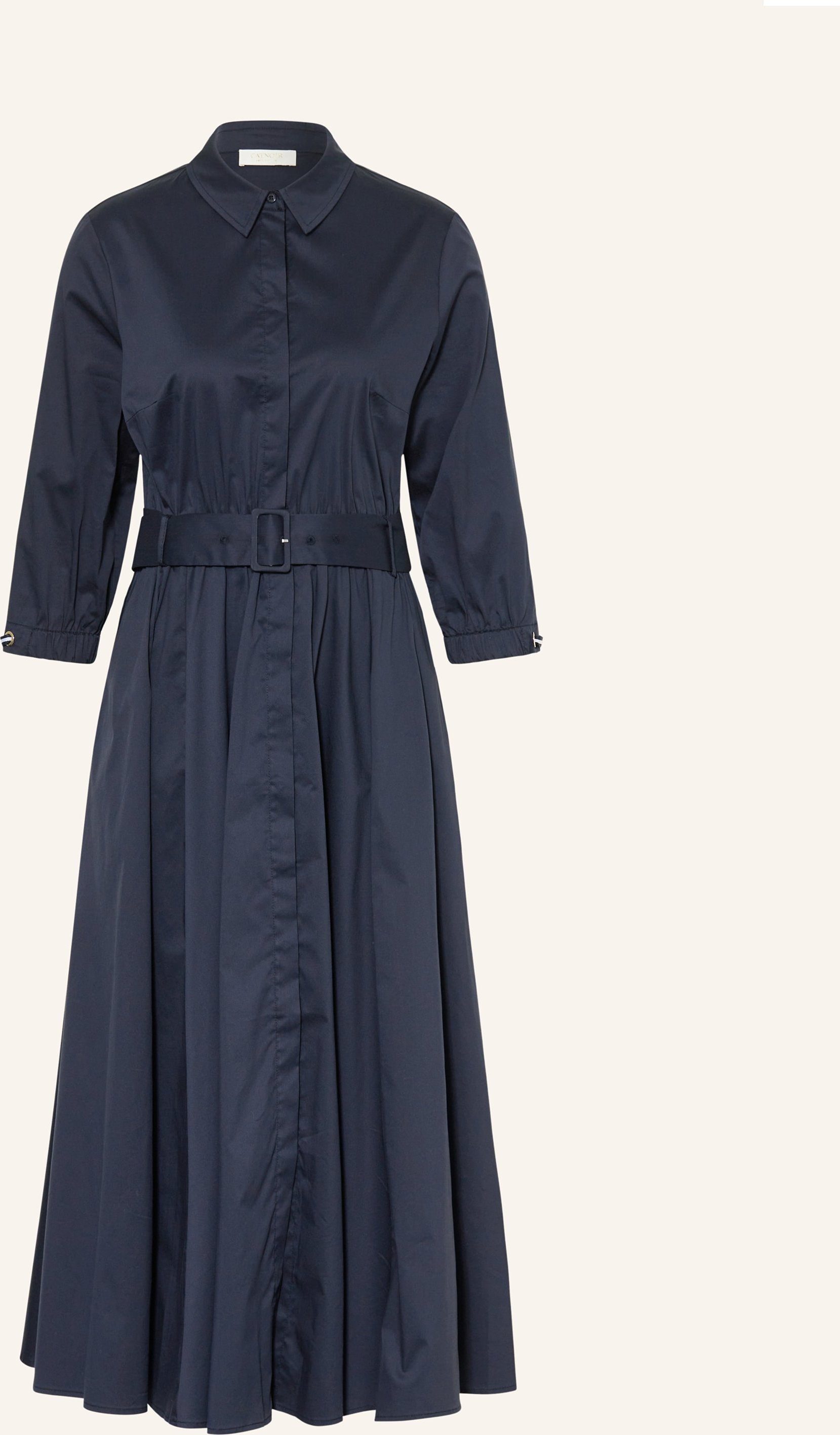 Catnoir Hemdblusenkleid blau