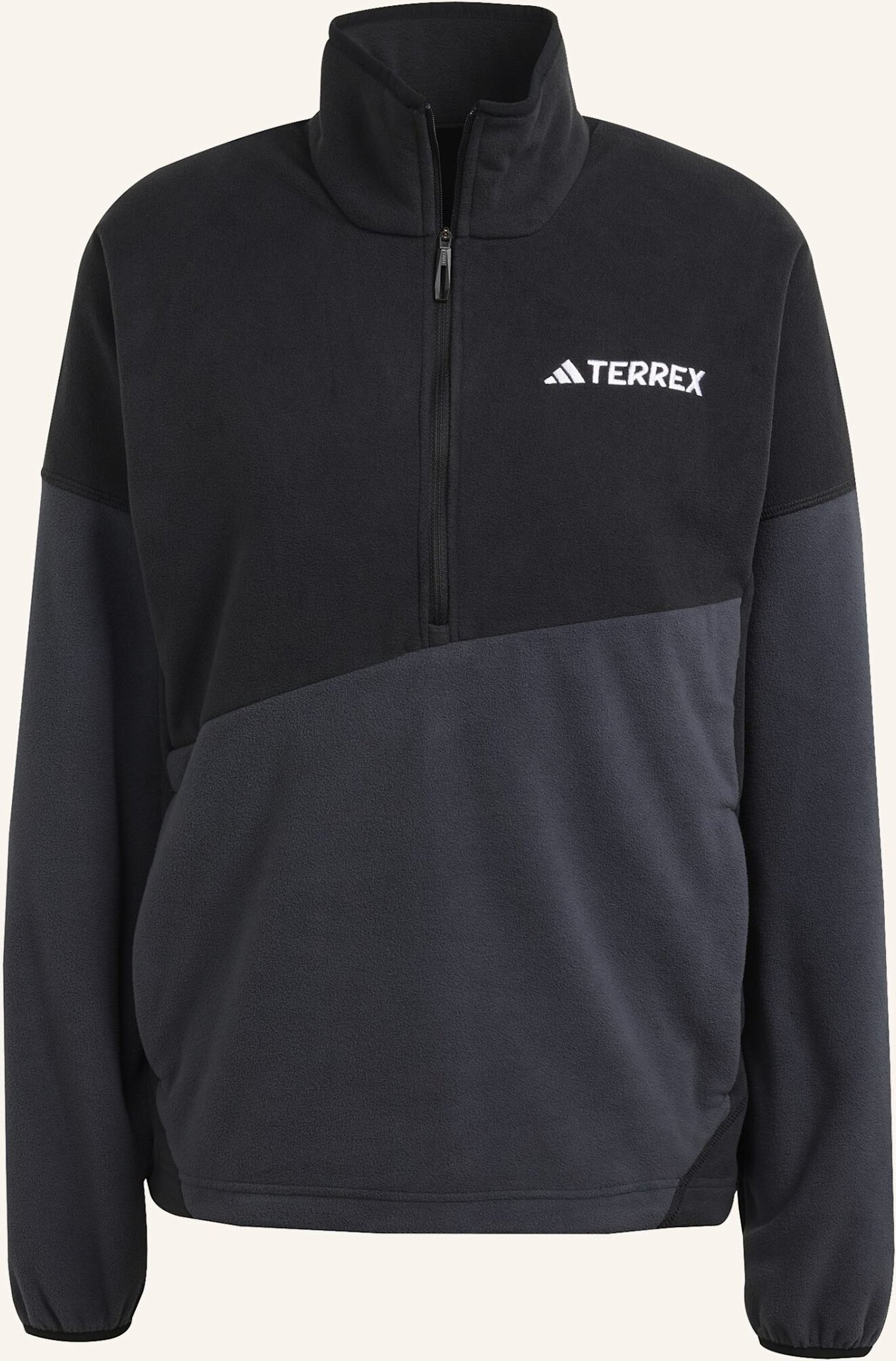 Thumbnail - Adidas Terrex Fleece-Troyer Terrex Multi Climawarm schwarz