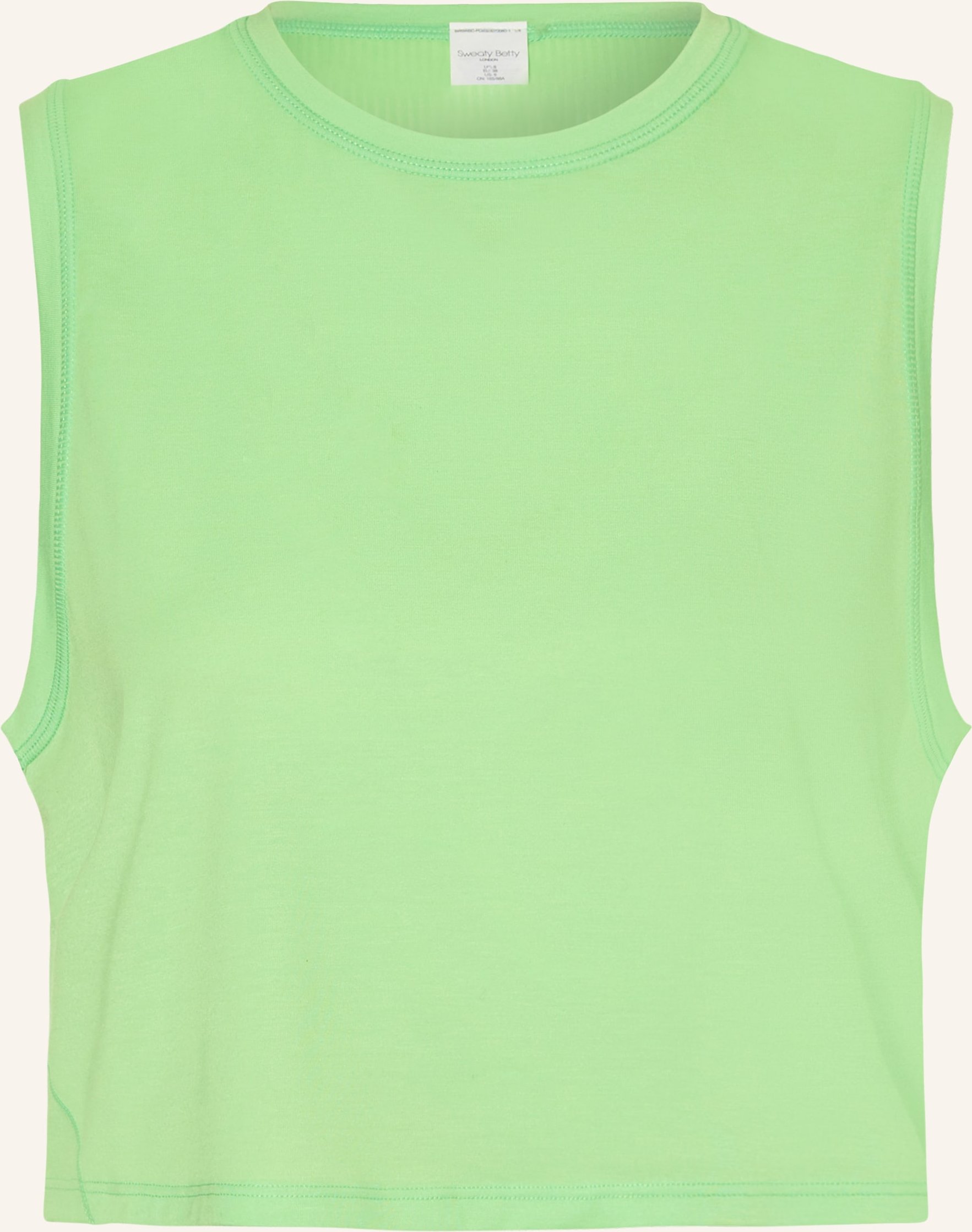Sweaty Betty Cropped-Top Breathe Easy gruen