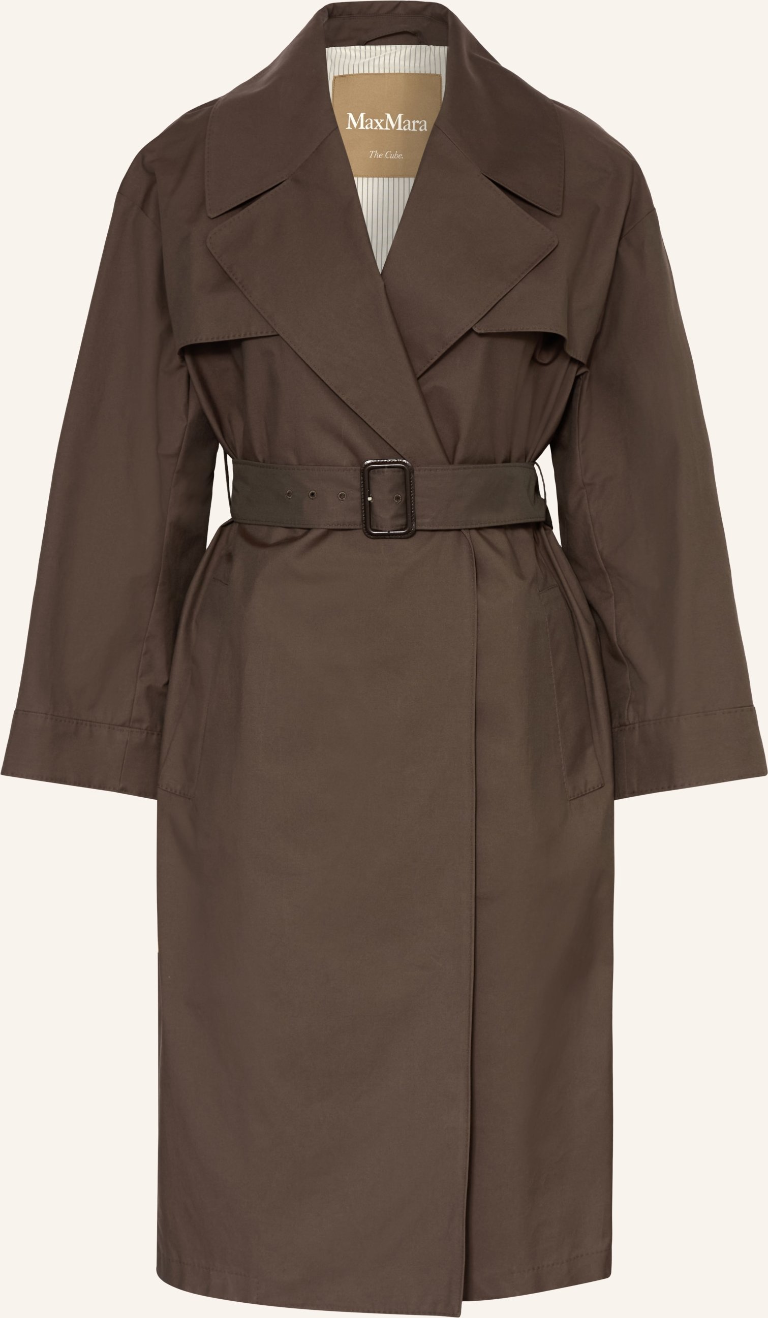 Max Mara The Cube Trenchcoat Amour braun
