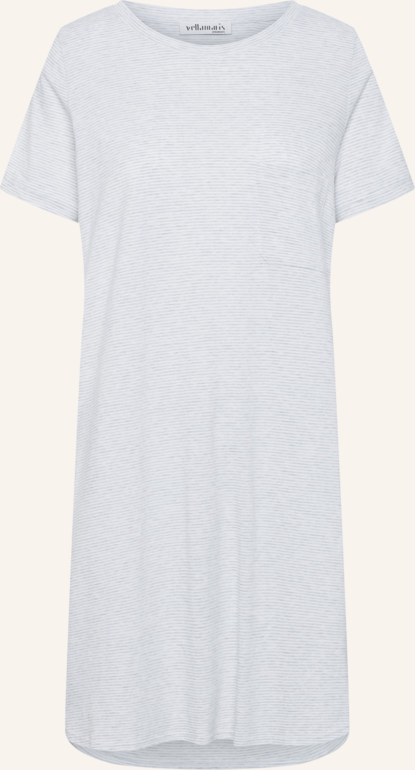 Yellamaris Nachthemd Mit Kurzem Arm grau