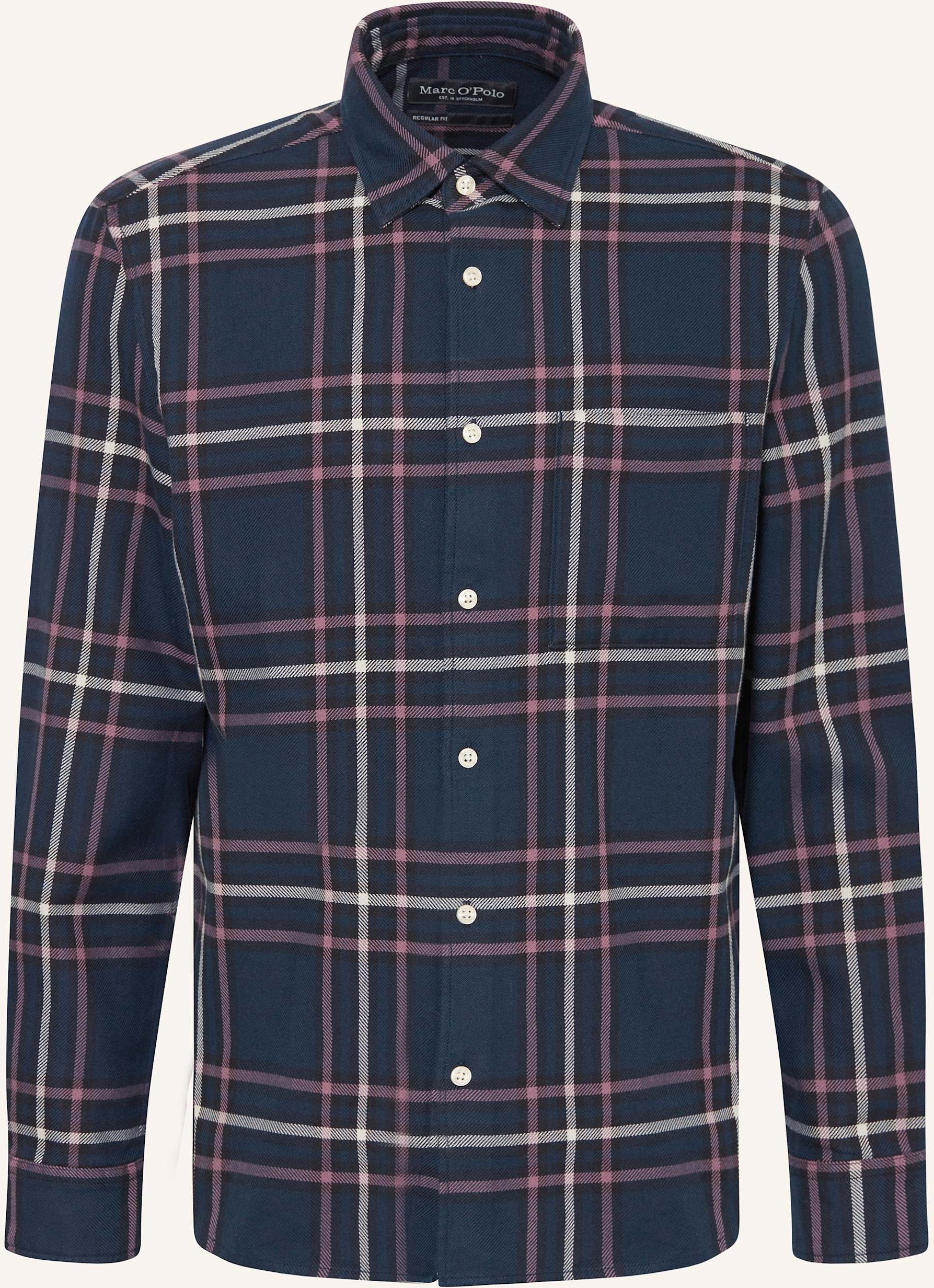 Marc O'polo Hemd Comfort Fit blau