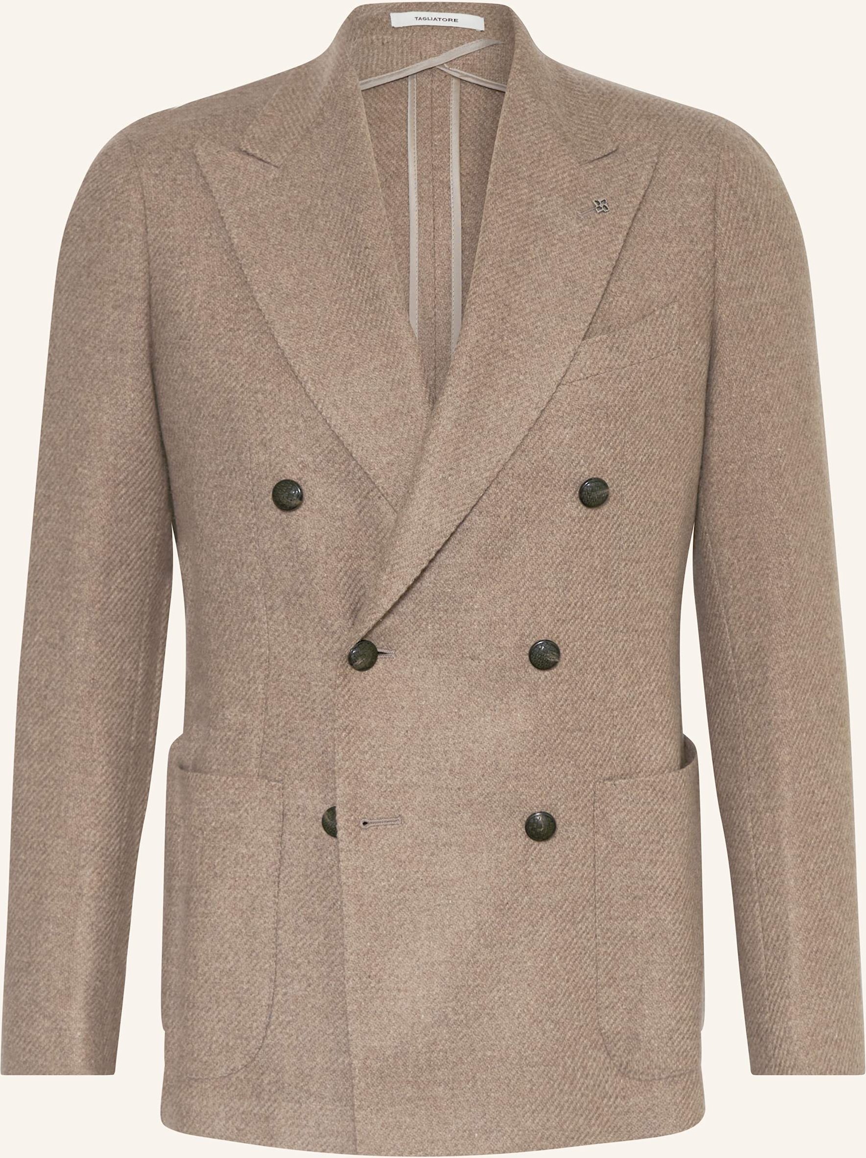 Thumbnail - Tagliatore Sakko Slim Fit beige