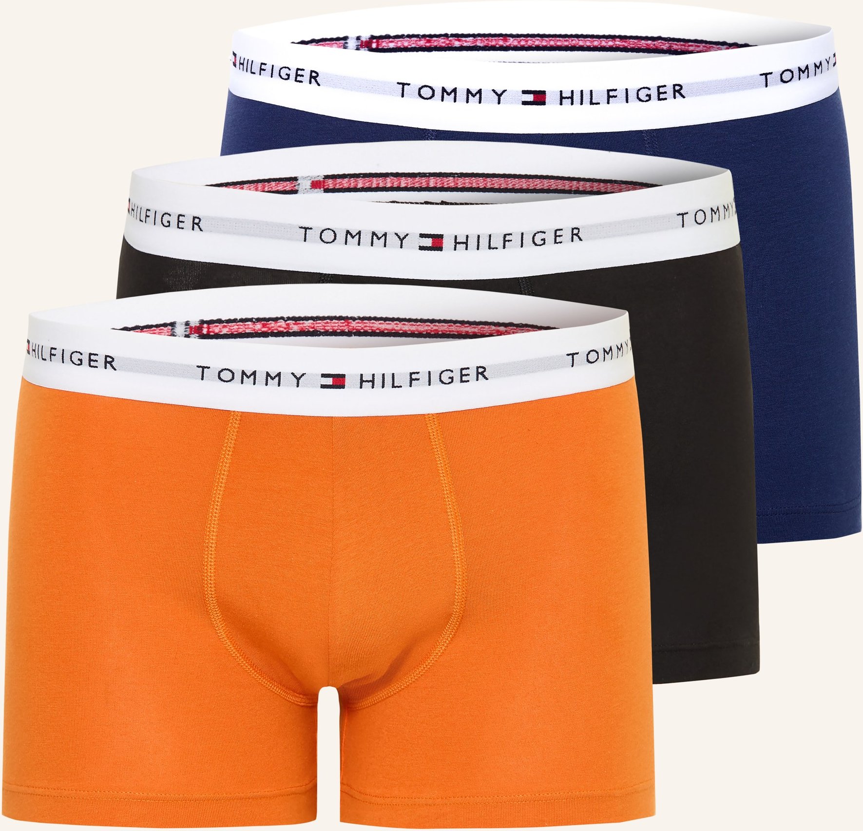 Tommy Hilfiger 3er-Pack Boxershorts orange