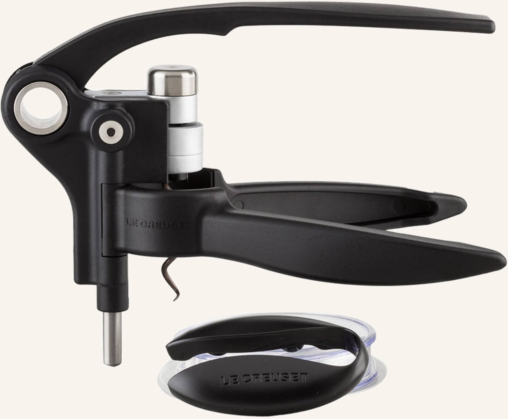 Le Creuset Korkenzieher Leverpull Lm-250 schwarz