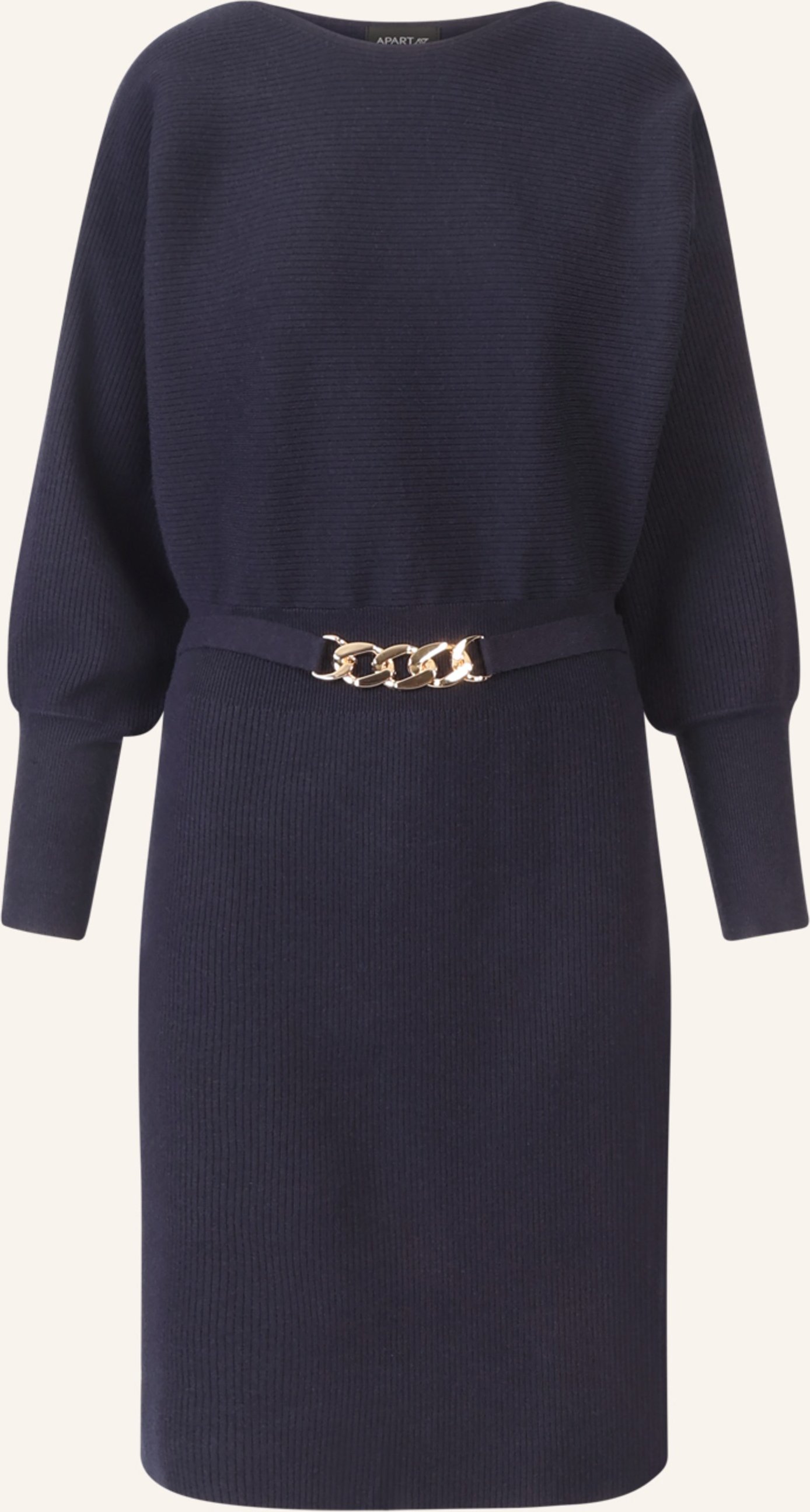 Apart Strickkleid blau