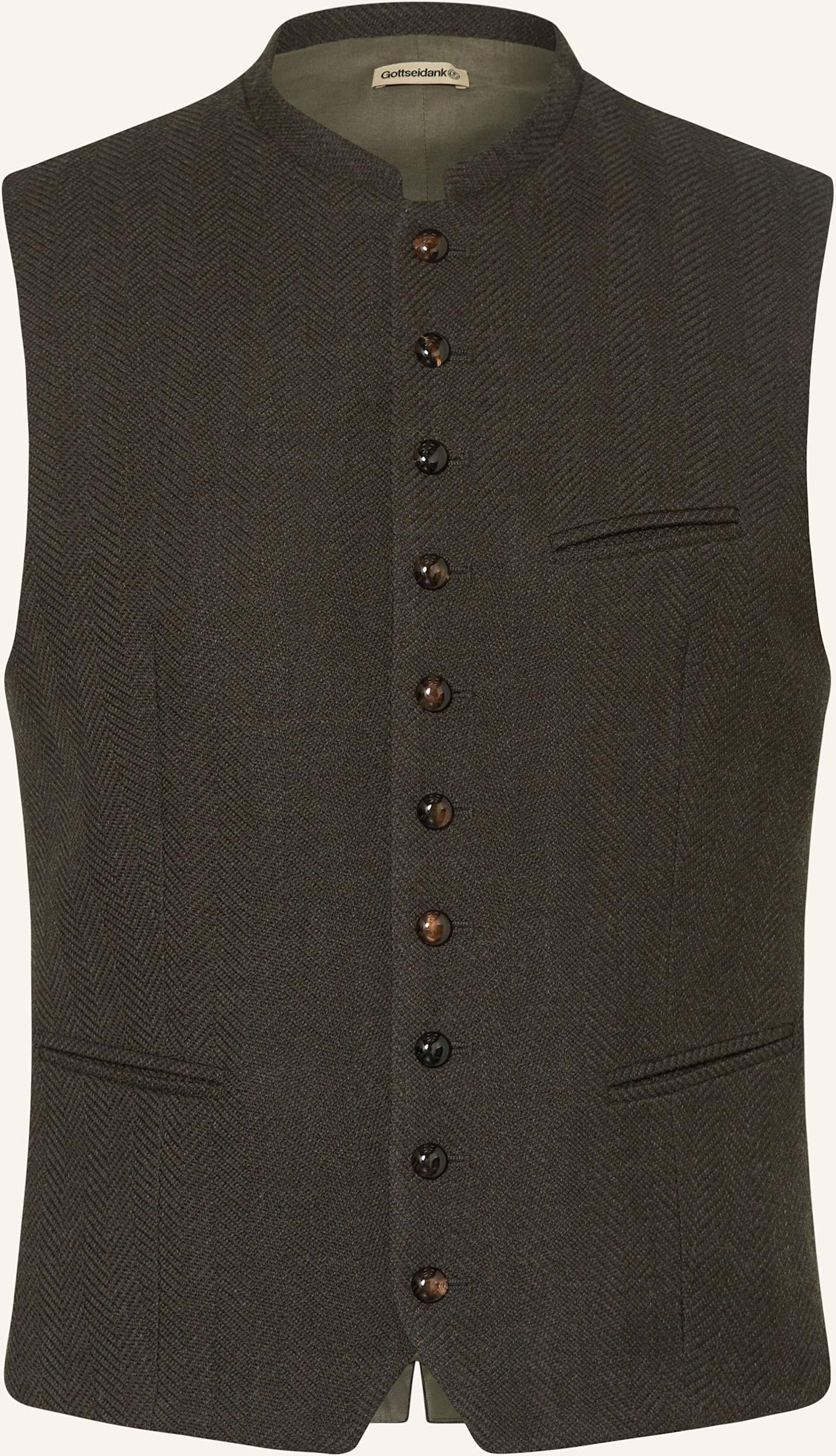 Gottseidank Trachtenweste Konstantin gruen
