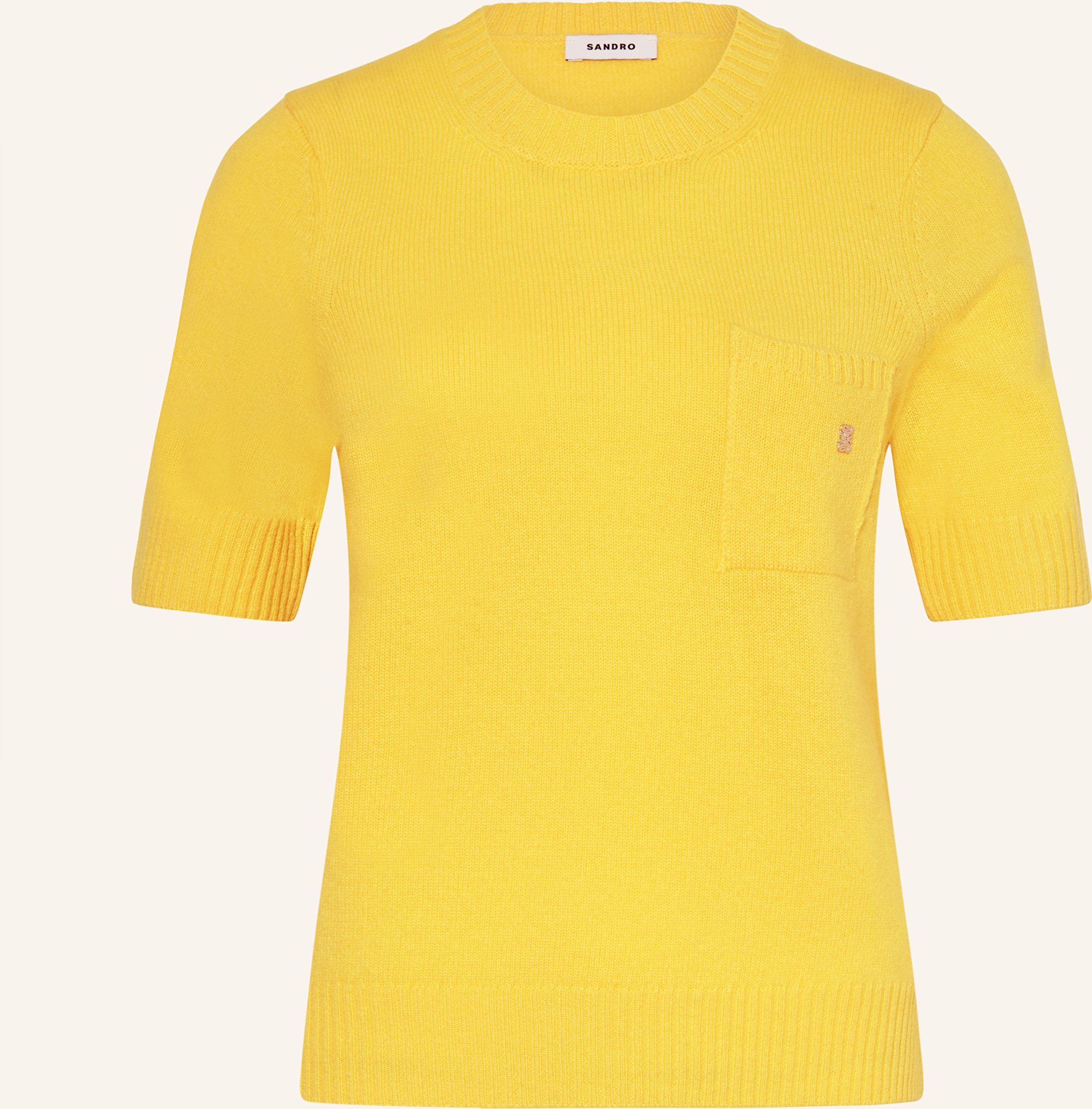 Sandro Strickshirt gold