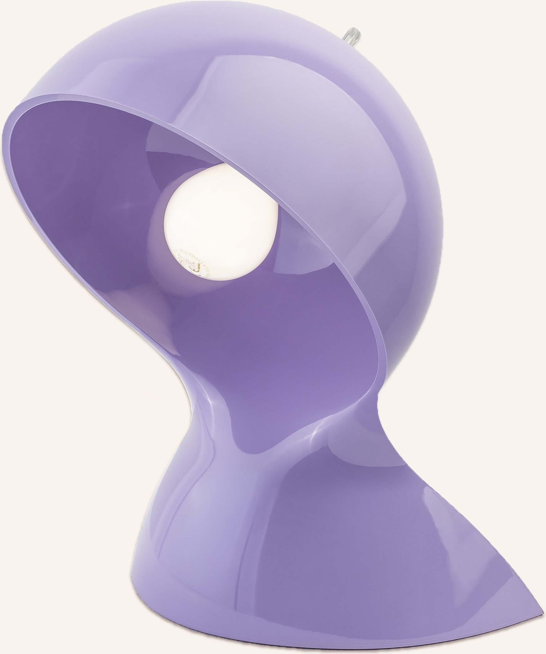 Artemide Tischleuchte Dalù lila