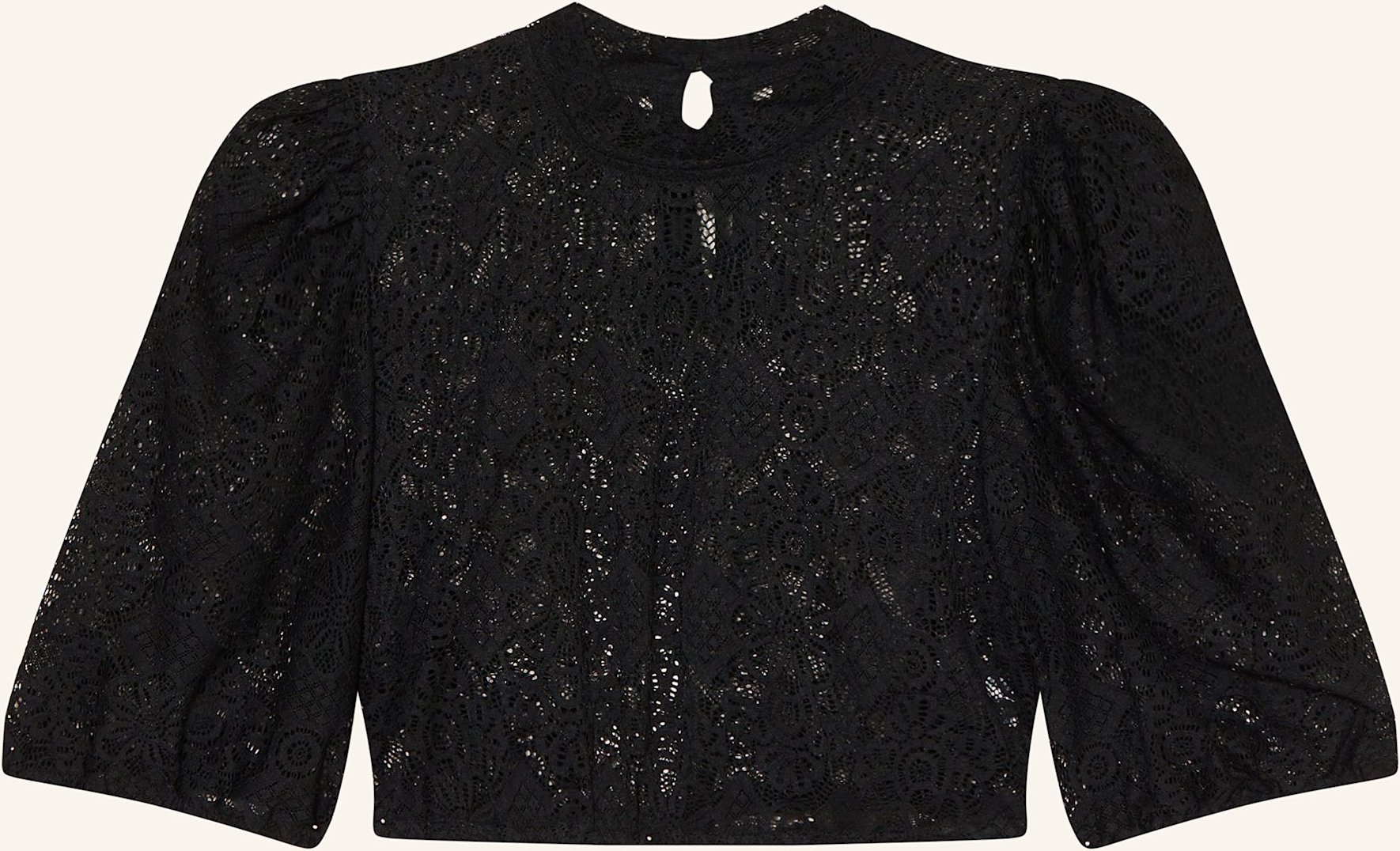 Waldorff Dirndlbluse schwarz