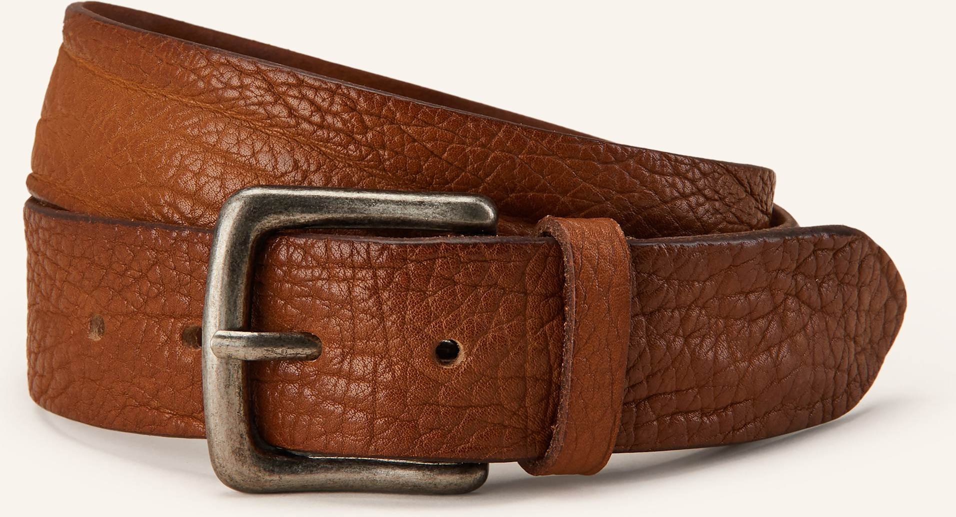 Post & Co Ledergürtel braun