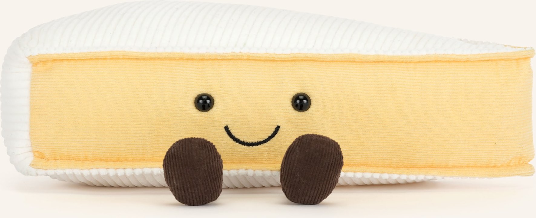 Jellycat Plüsch-Spielzeug Amuseables Brie weiss