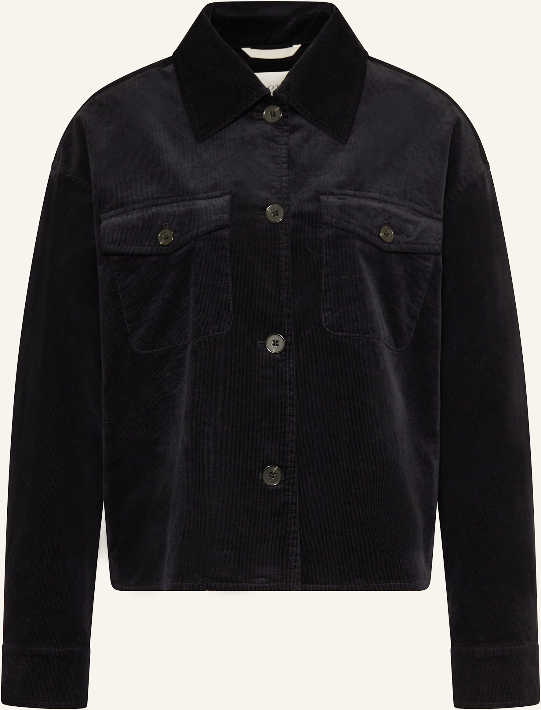 Marc O'polo Cord-Overjacket blau