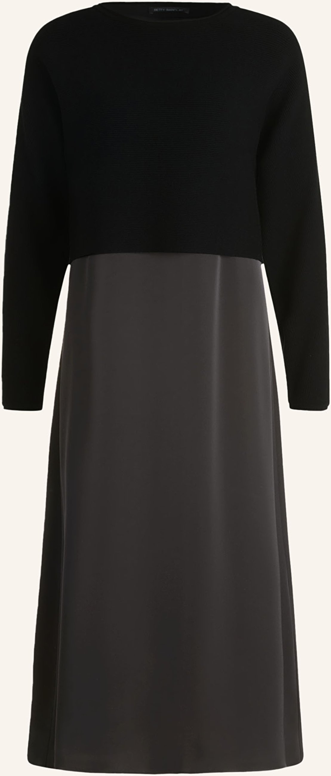 Betty Barclay Set: Kleid Und Pullover schwarz