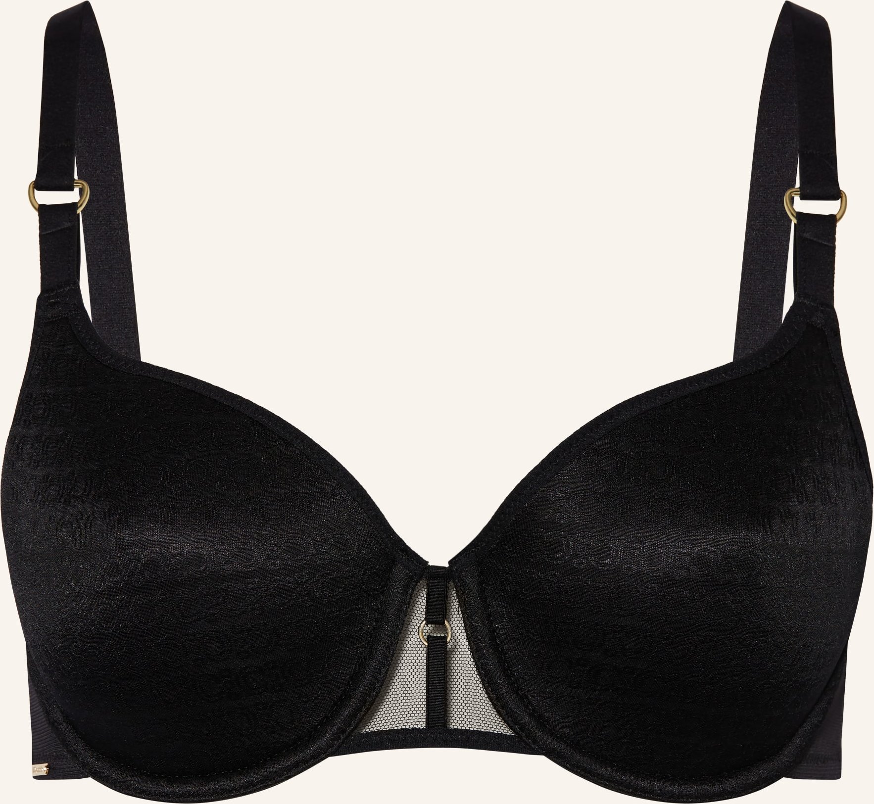 Chantelle Schalen-Bh Monogram schwarz