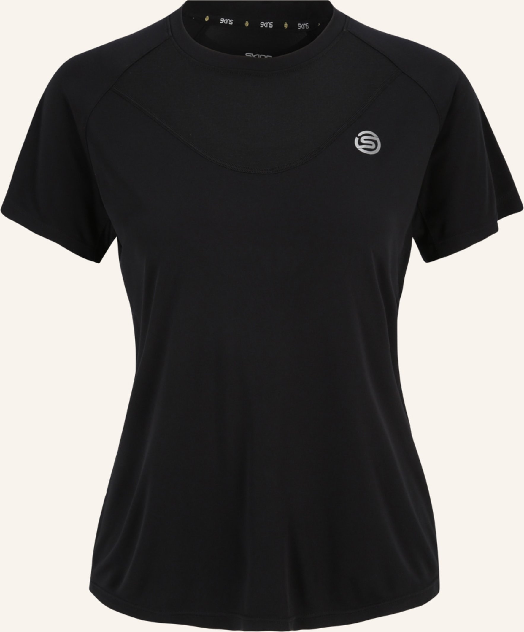 Thumbnail - Skins T-Shirt s3 Short Sleeve Top schwarz