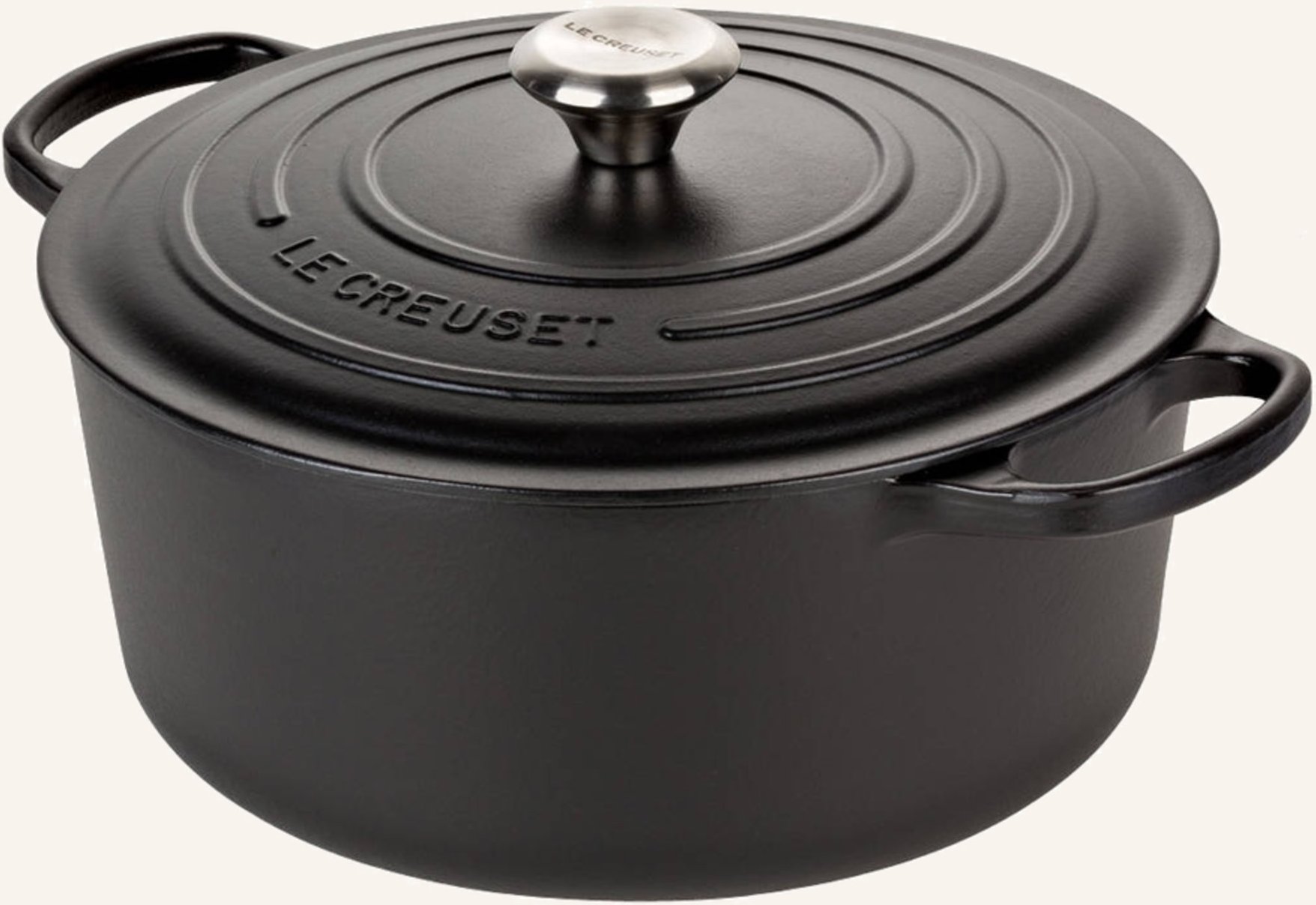 Le Creuset Bräter Signature schwarz