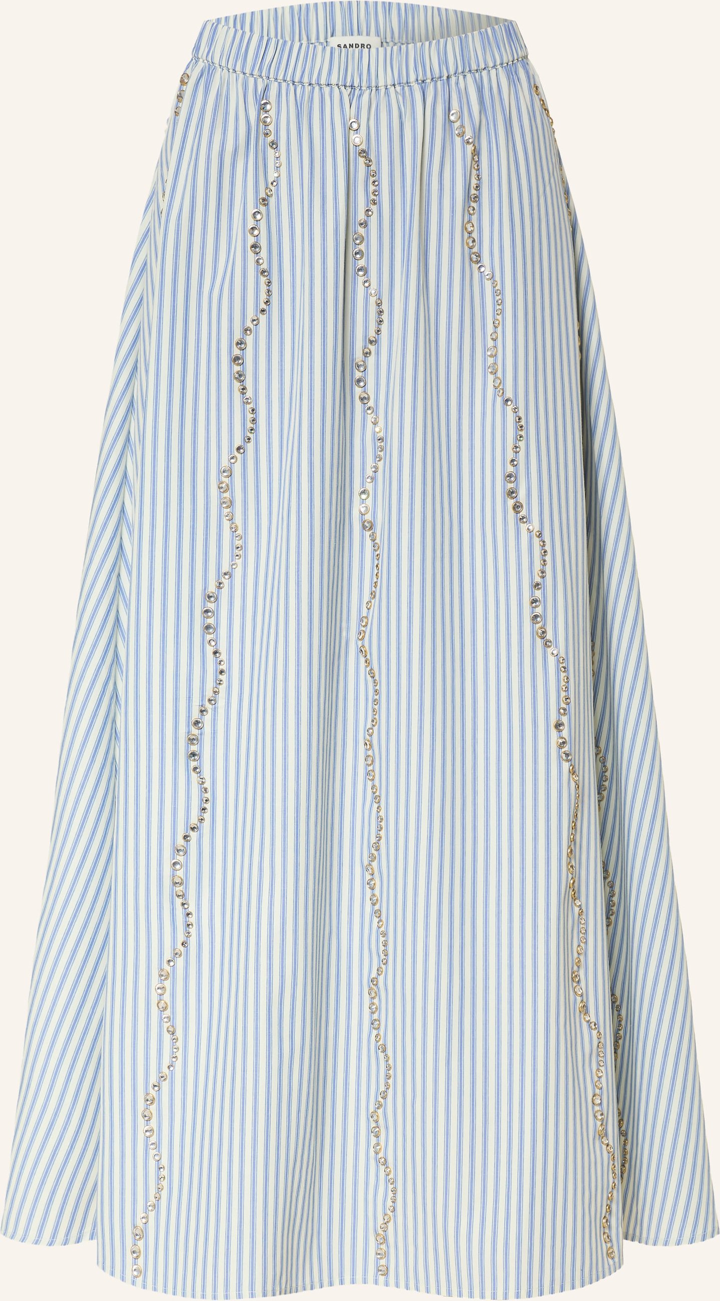 Sandro Rock Mit Schmucksteinen blau