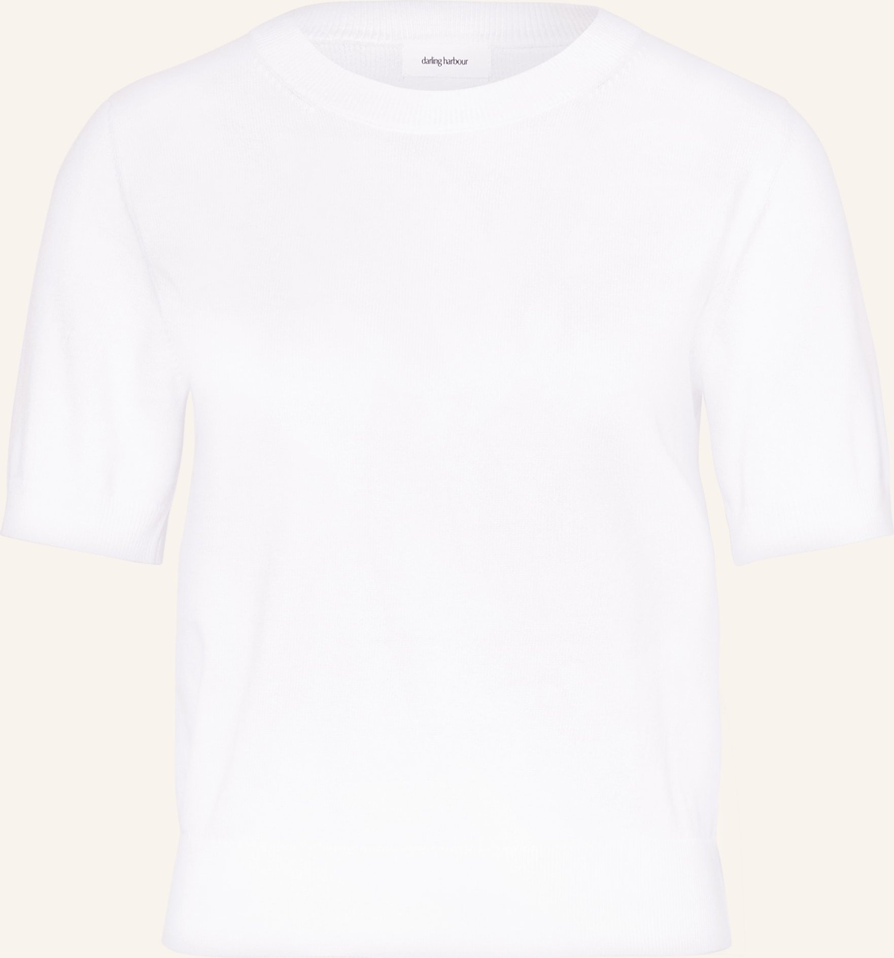 Darling Harbour Strickshirt weiss