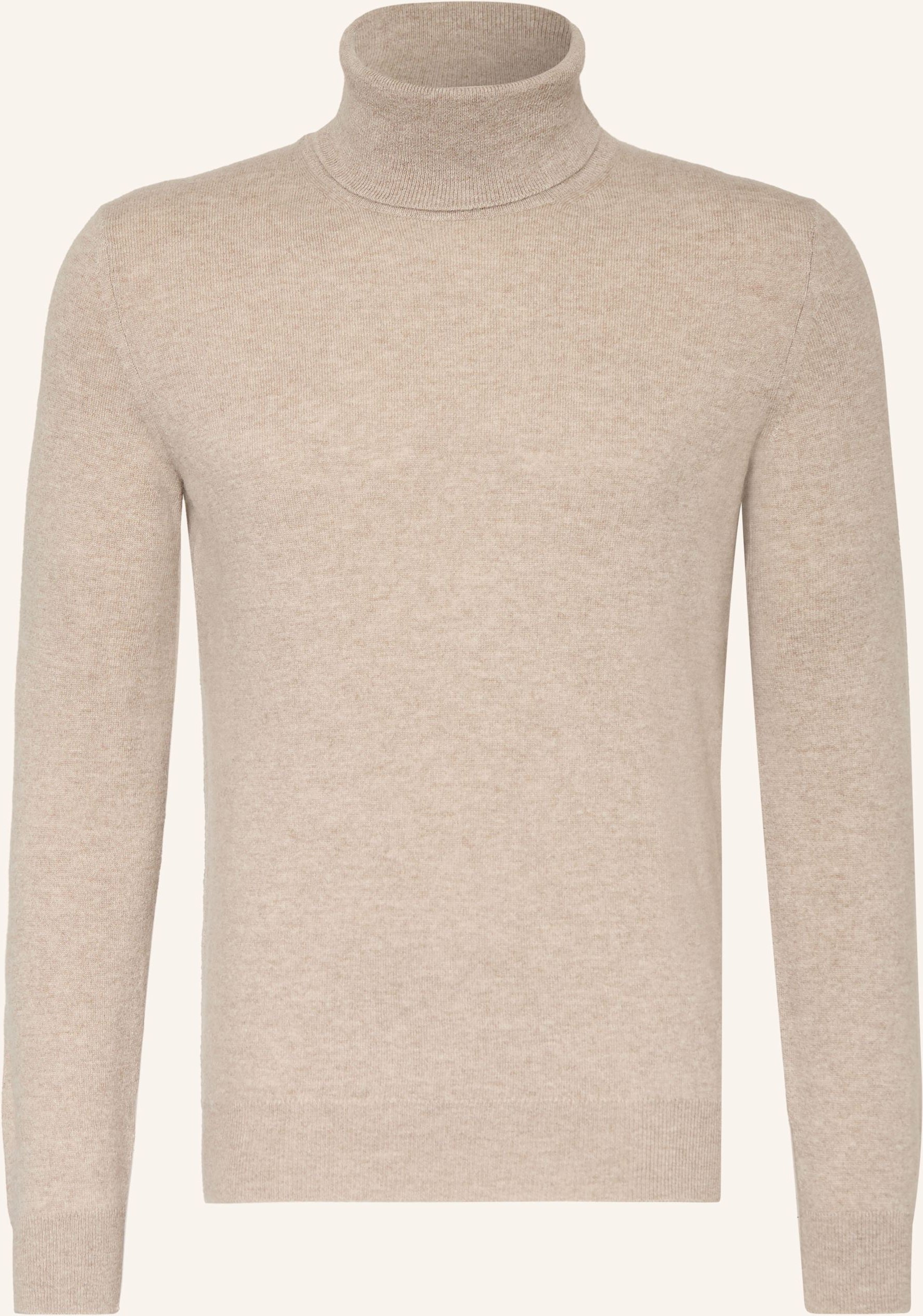 Zegna Rollkragenpullover Aus Cashmere beige