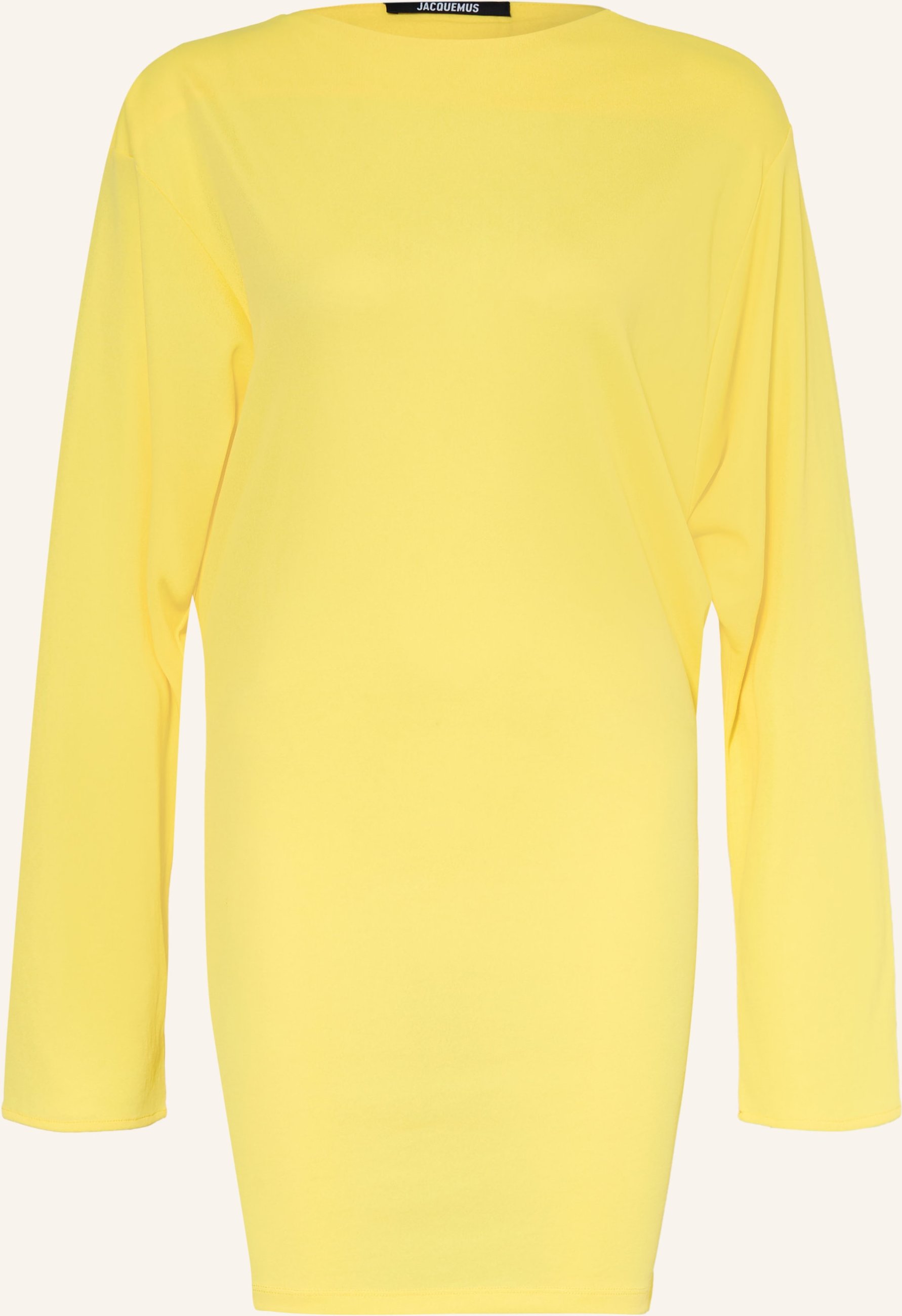 Jacquemus Cocktailkleid La Robe Mistral gelb