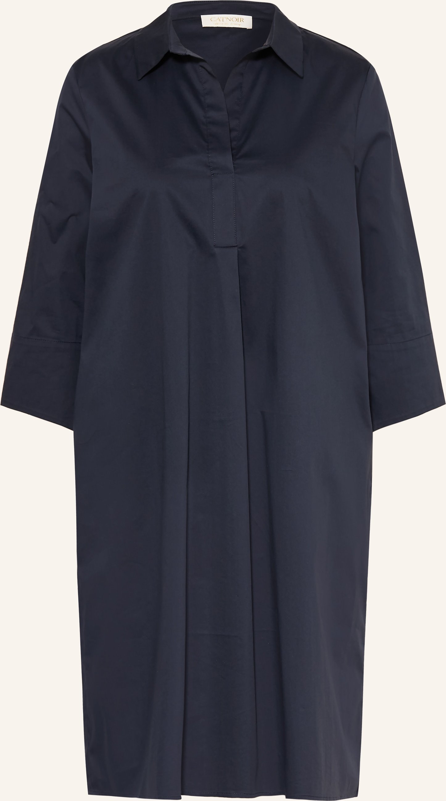 Catnoir Kleid Mit 3/4-Arm blau