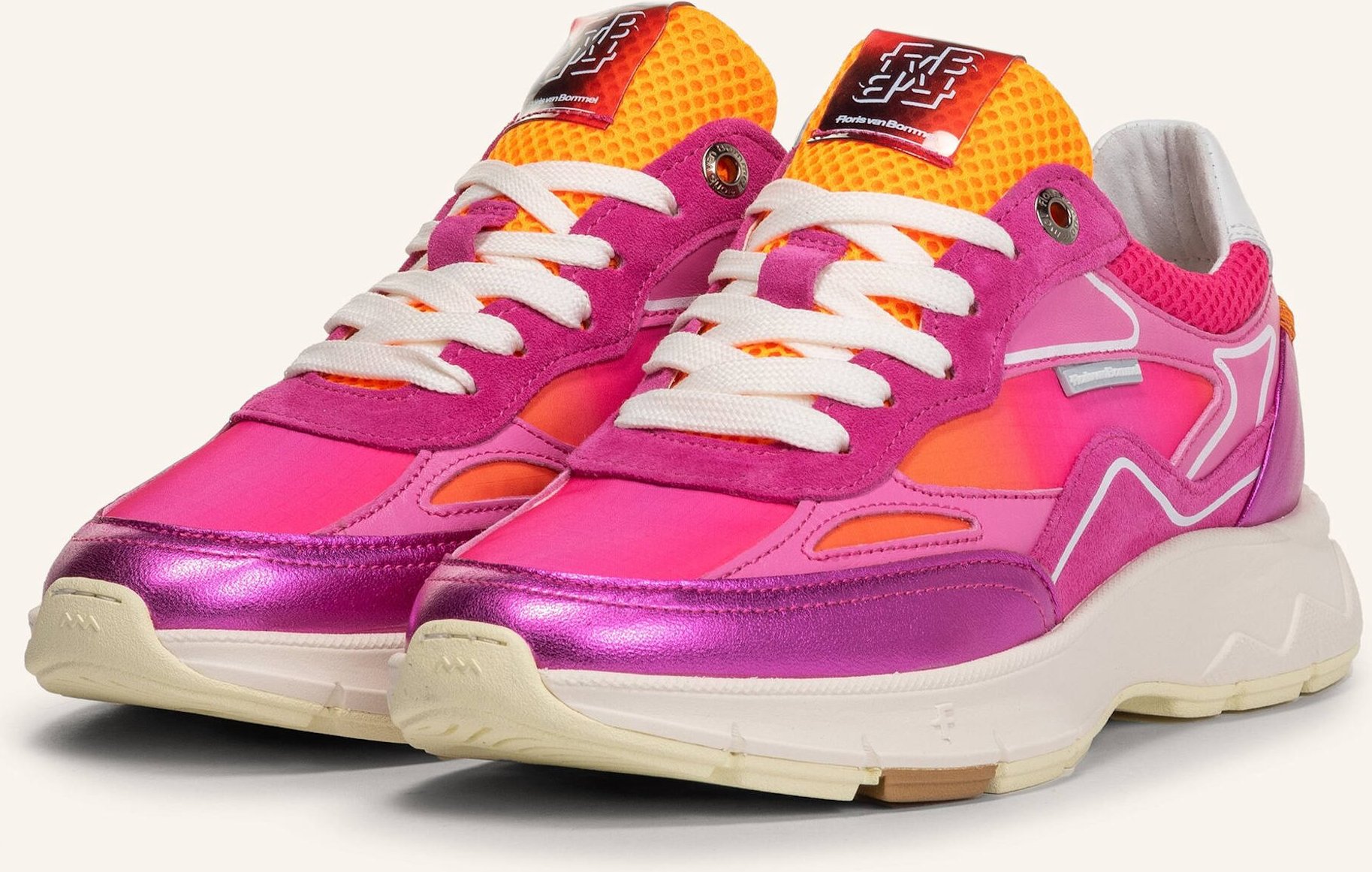 Floris Van Bommel Sneaker Daysi 01 rosa