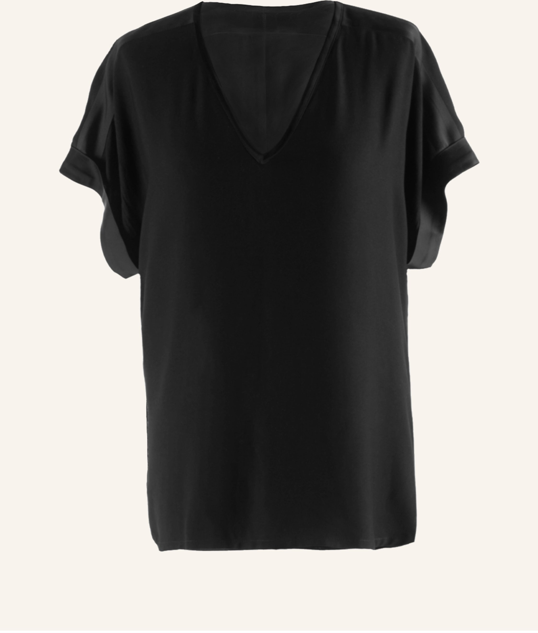 Helene Galwas Oberteil Mit Abnehmbaren Federn Ava schwarz