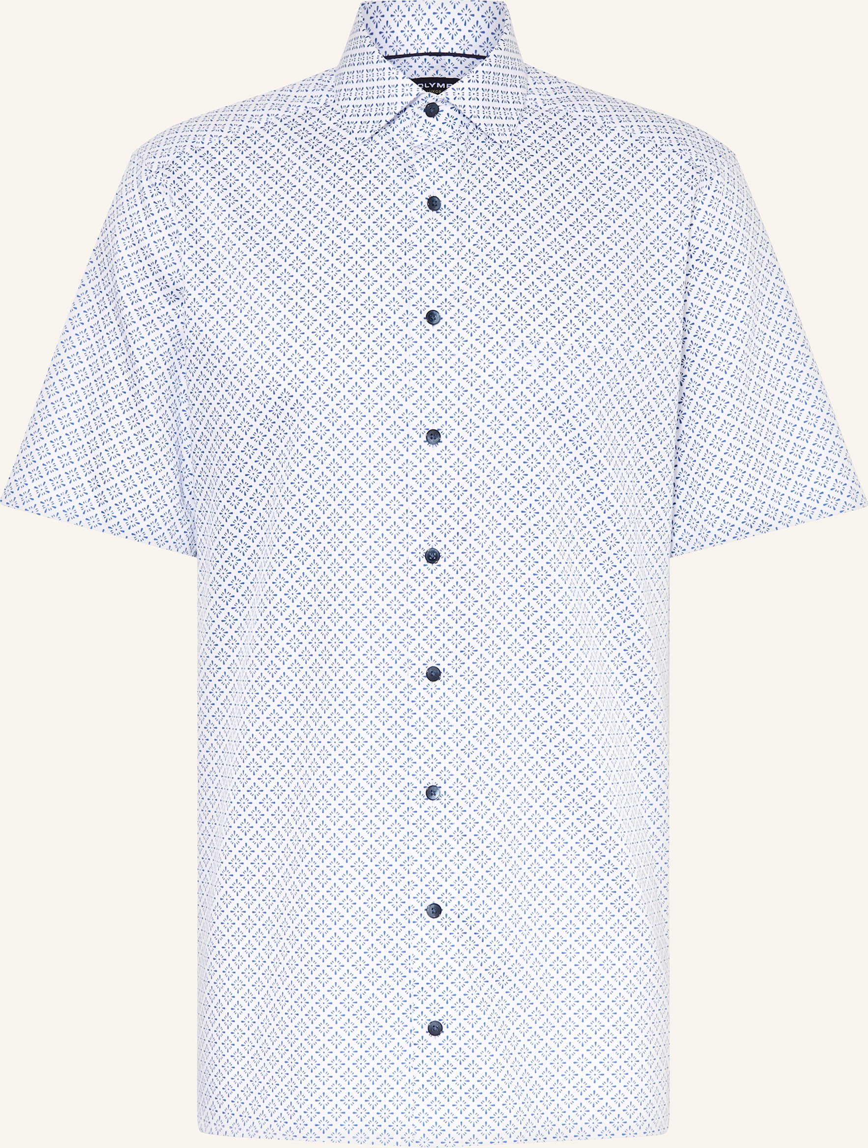 Olymp Kurzarm-Hemd Luxor Modern Fit weiss