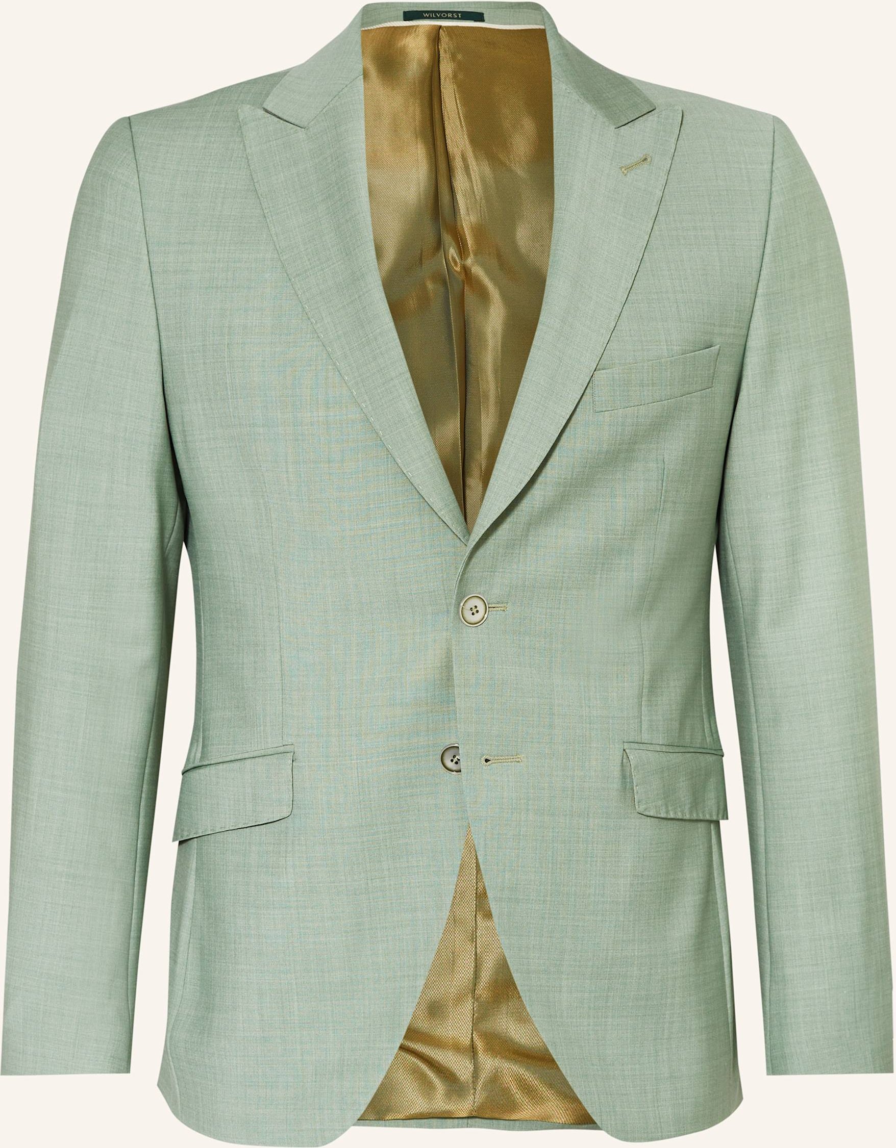 Thumbnail - Wilvorst Anzugsakko Slim Fit gruen