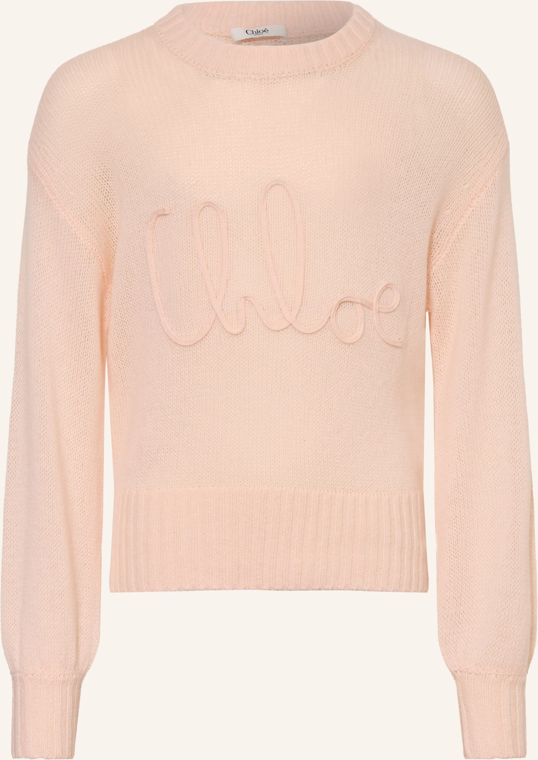 Chloé Pullover Mit Cashmere pink