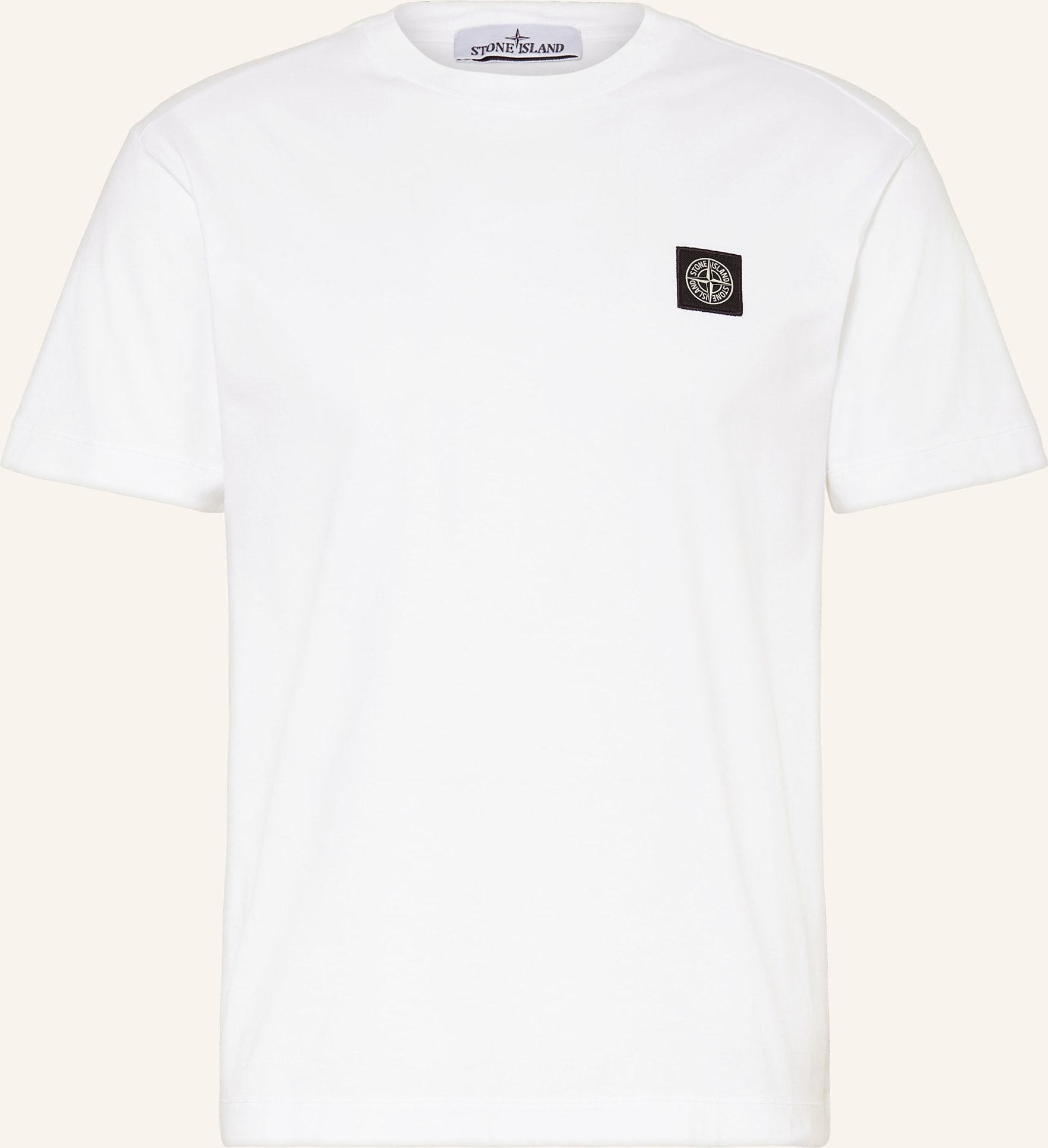Stone Island T-Shirt weiss