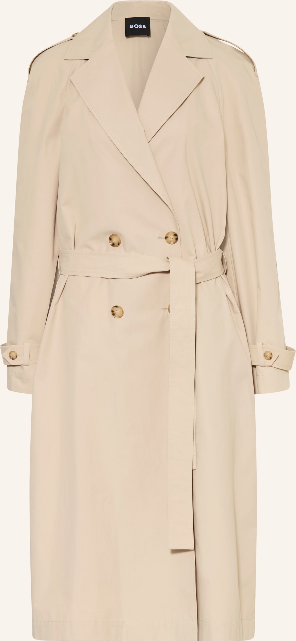 Boss Trenchcoat Carenza beige